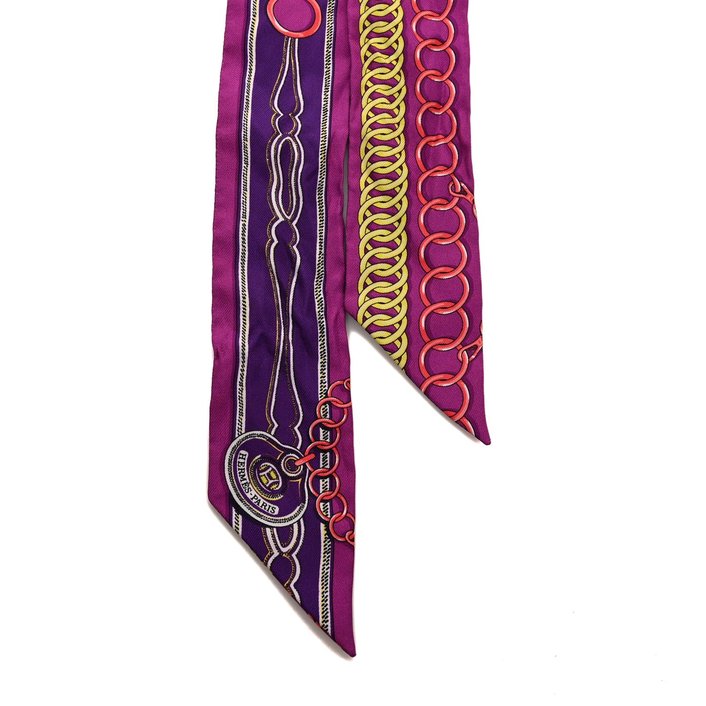 Silk Maillons Twilly Fuchsia Violet Jaune