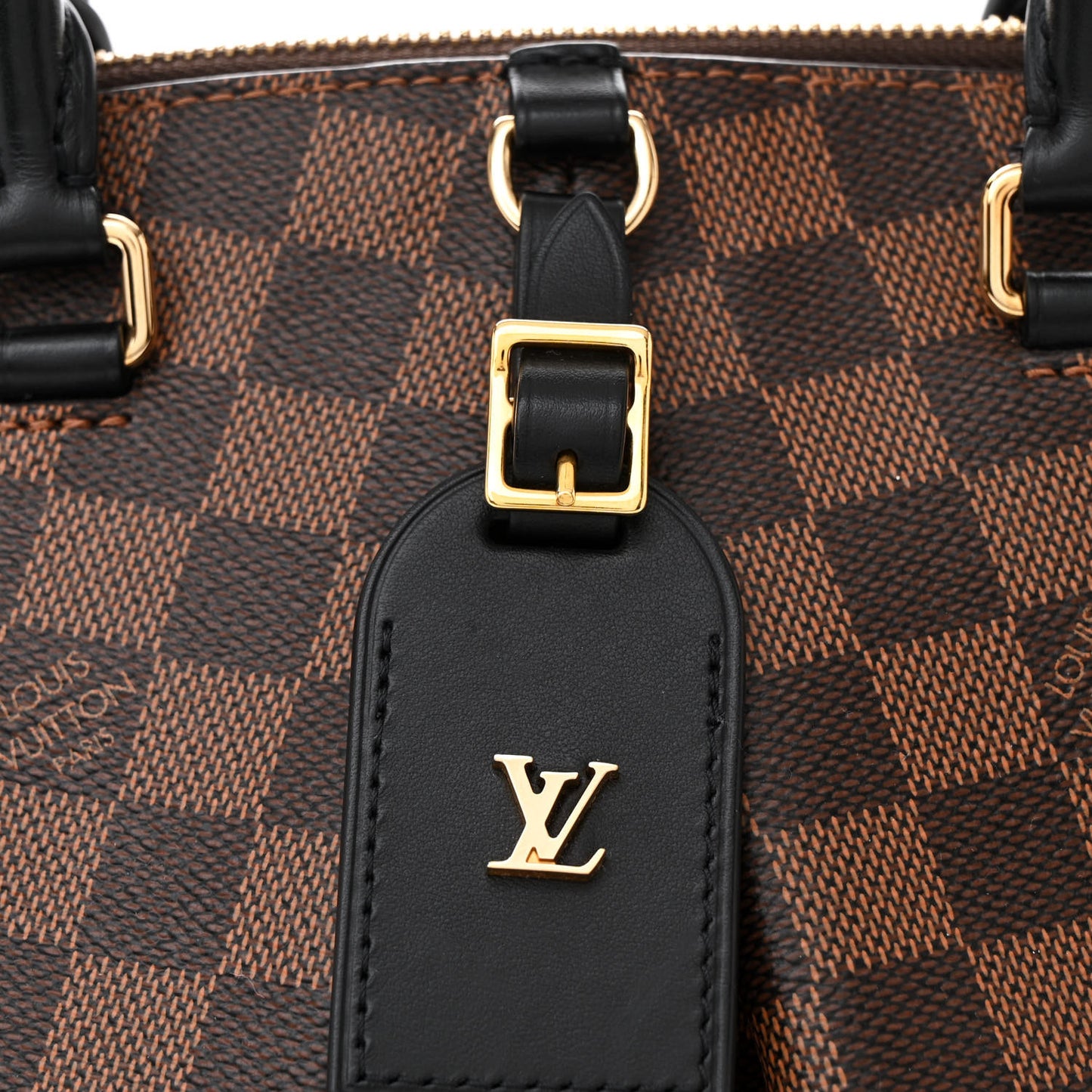 Damier Ebene Odeon Tote PM Black