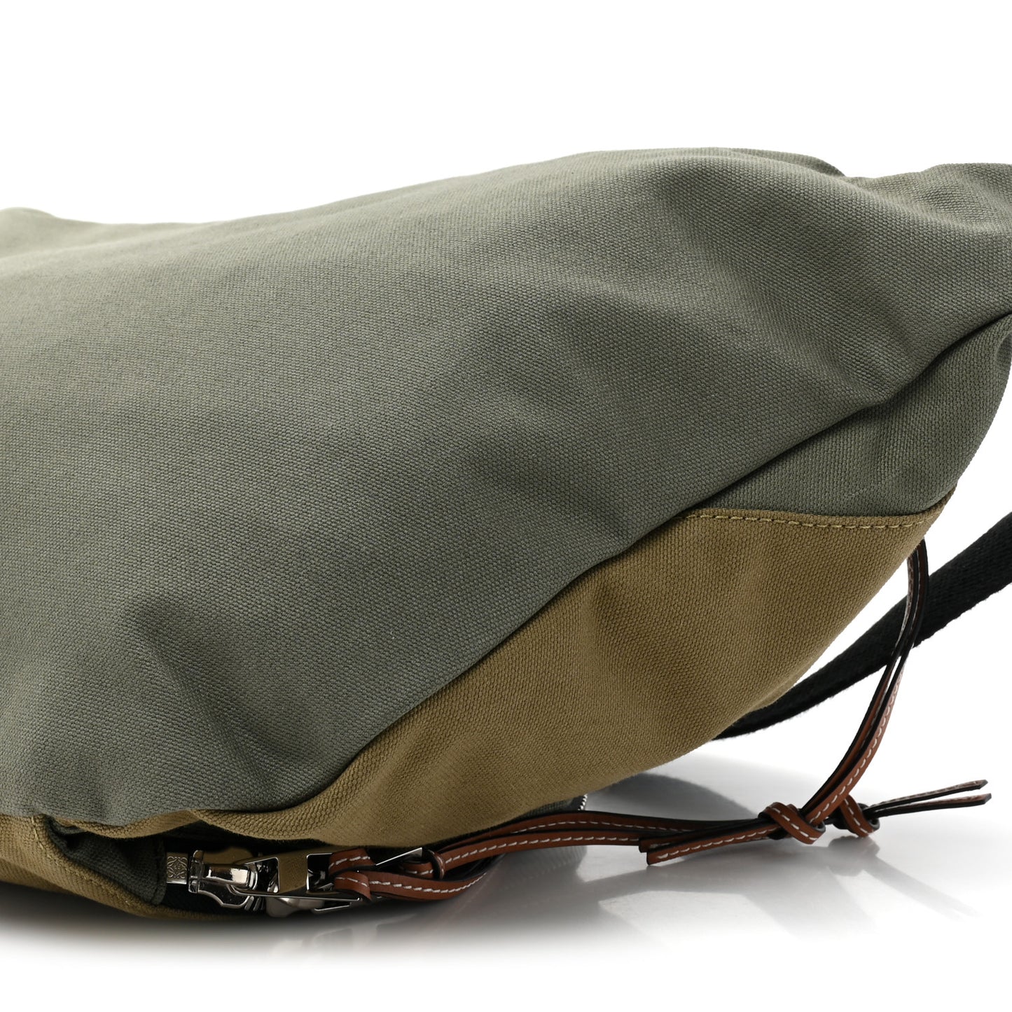 Canvas XL Bumbag Khaki Green
