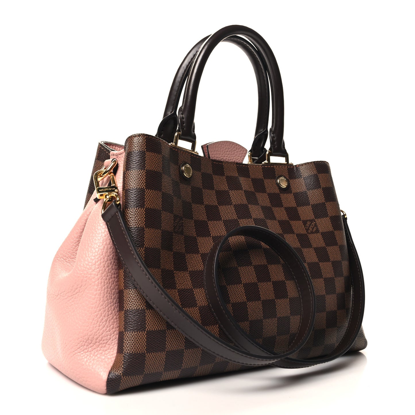 Damier Ebene Cuir Taurillon Brittany Magnolia