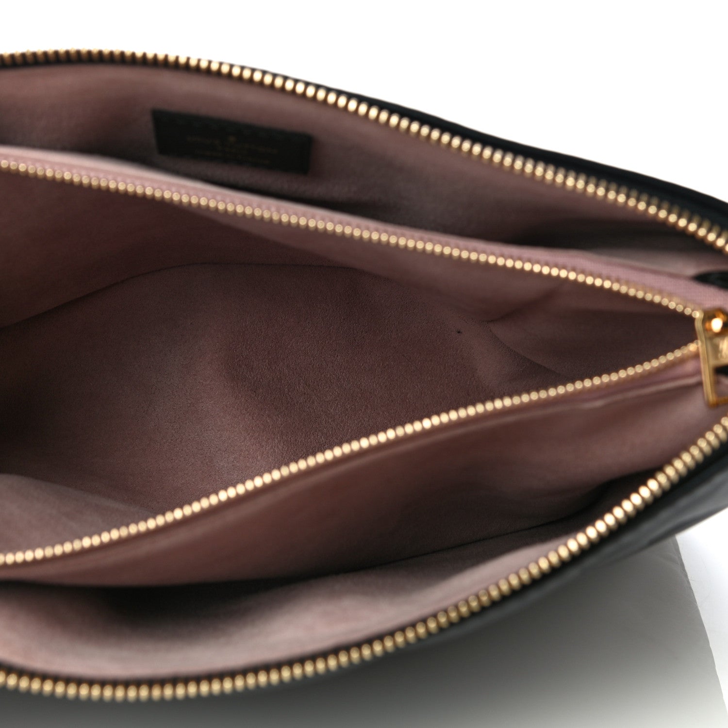 Louis Vuitton Lambskin Embossed Monogram Coussin PM Black 6 of 12