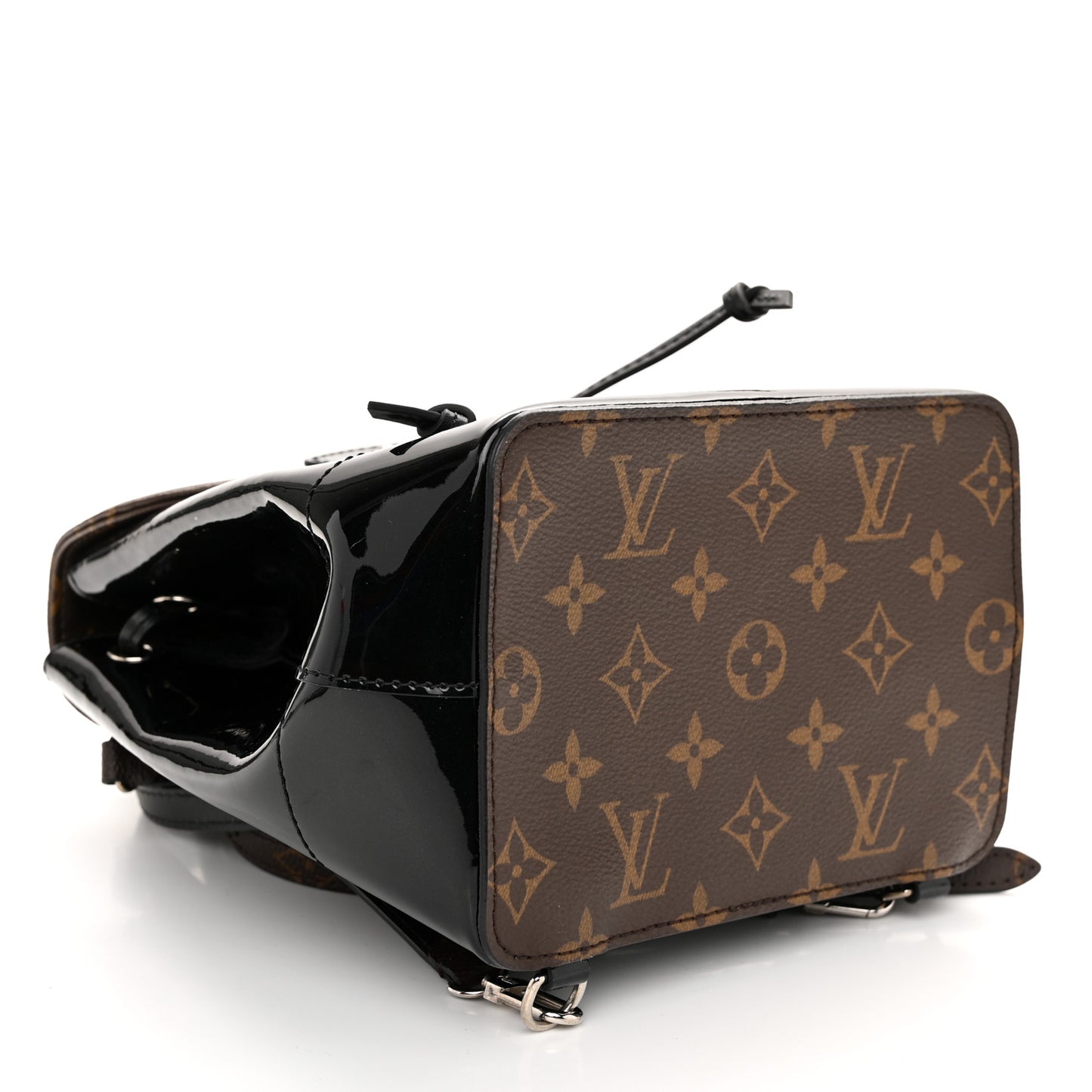 Patent Monogram Hot Springs Backpack Black