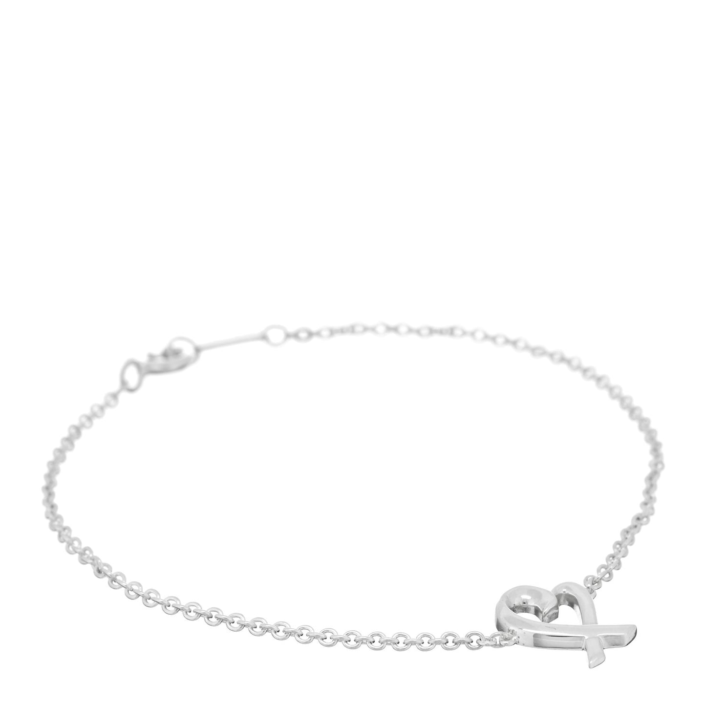 Sterling Silver Paloma Picasso Loving Heart Bracelet
