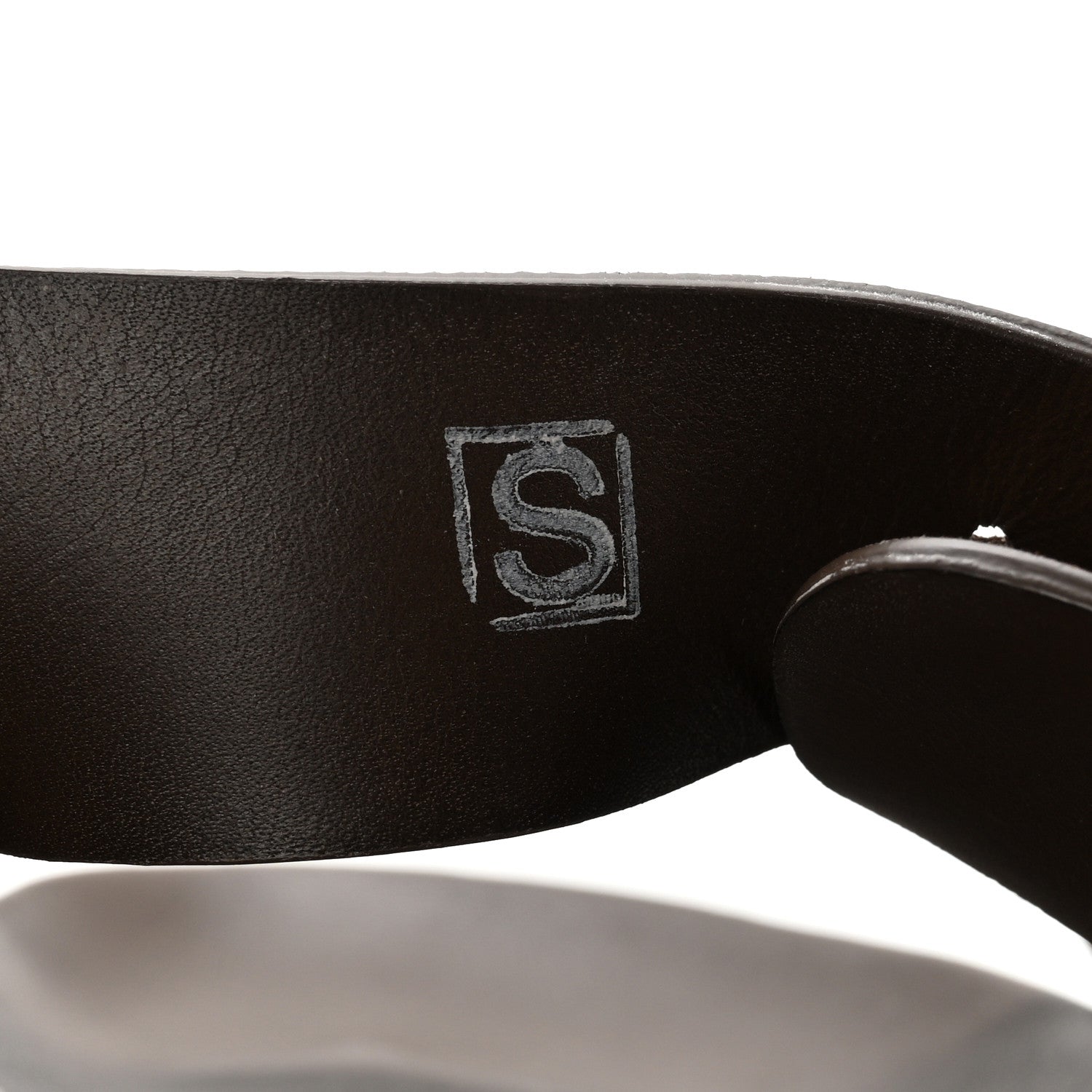 Hermes Suede Goatskin Mens Mumbai Sandals 44 9 of 11