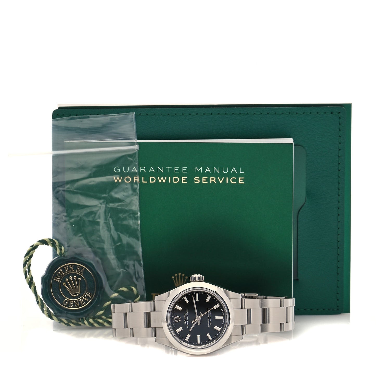 Stainless Steel 28mm Oyster Perpetual Datejust Watch Black 276200