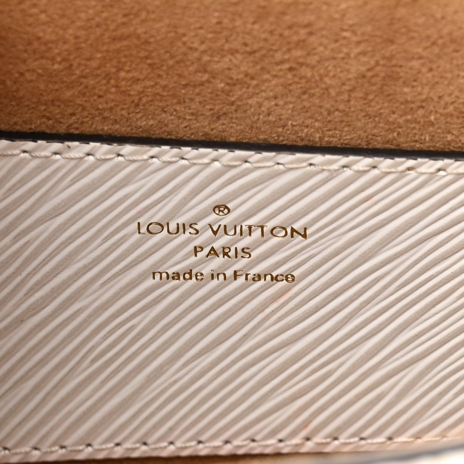 Louis Vuitton Epi Twist Shoulder Bag PM White 6 of 17