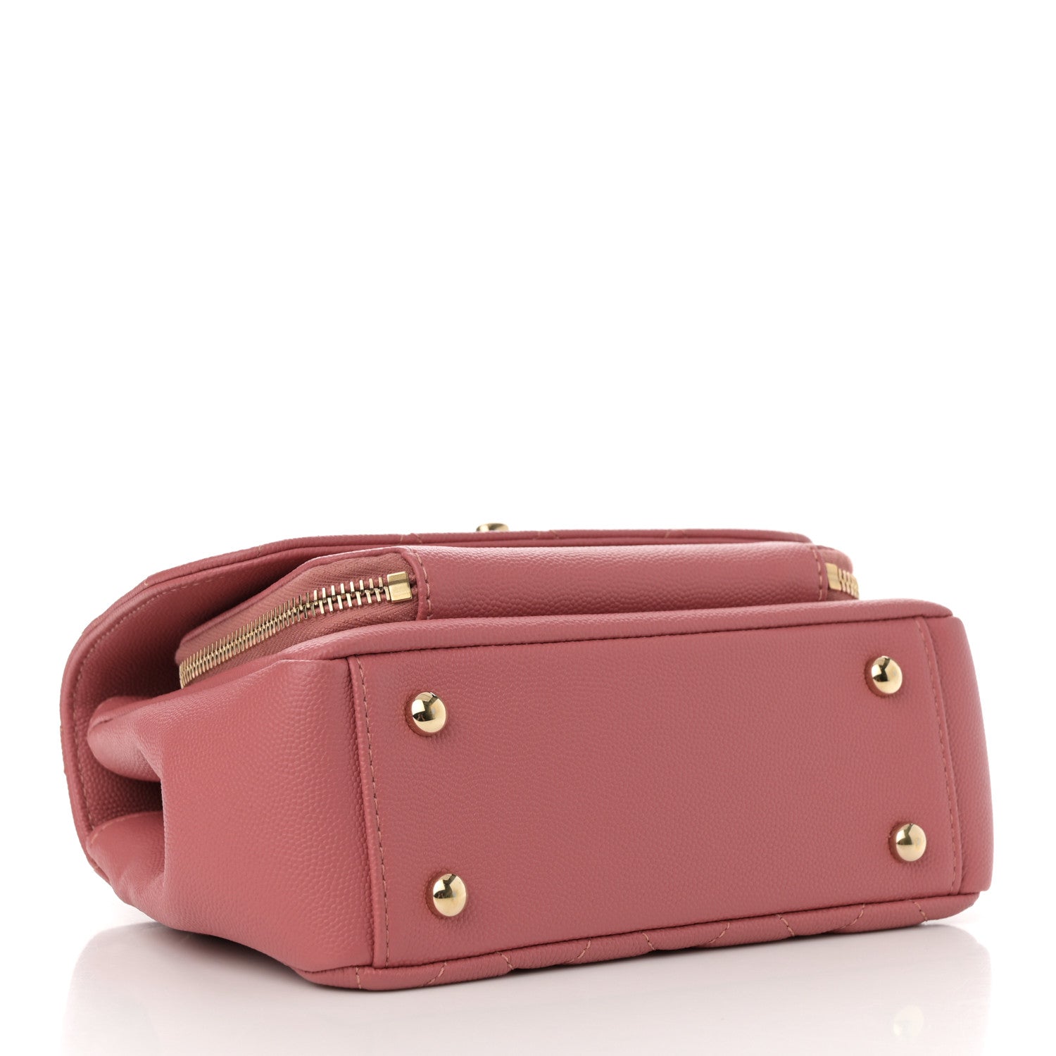 Chanel Caviar Quilted Small Business Affinity Flap Dark Pink 4 of 13