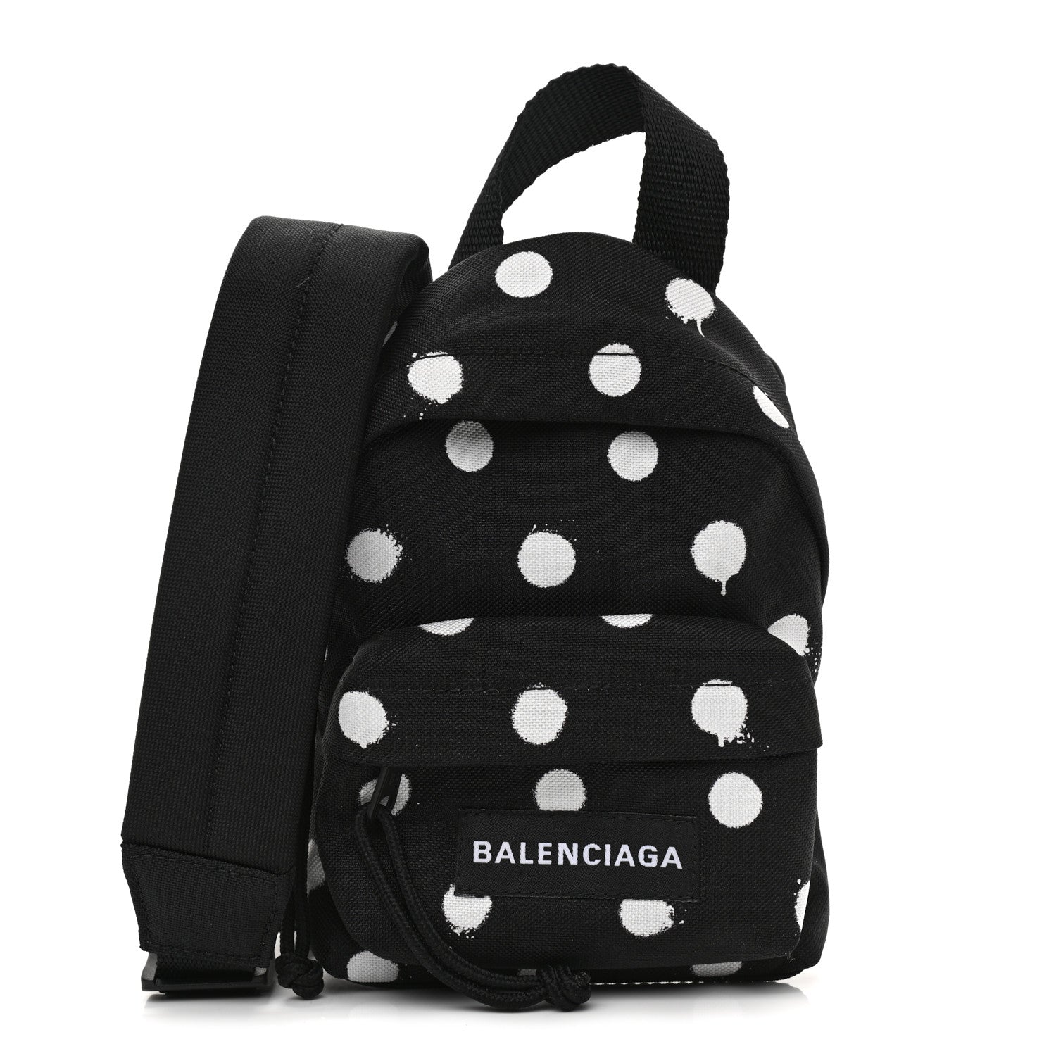 balenciaga backpack mini // Black Explorer Bag VSP Consignment Balenciaga Logo Backpack | Black