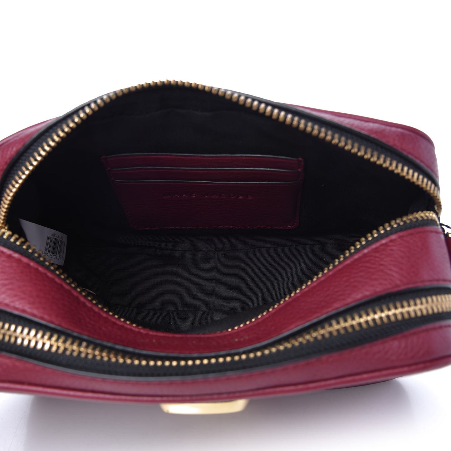 Supple Natural Grain Calfskin Softshot 21 Crossbody Bag Burgundy