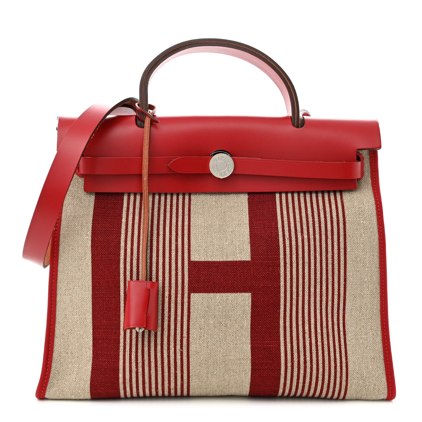 Vache Hunter Toile H Vibration Herbag Zip 31 PM Bordeaux Ficelle Rouge Piment