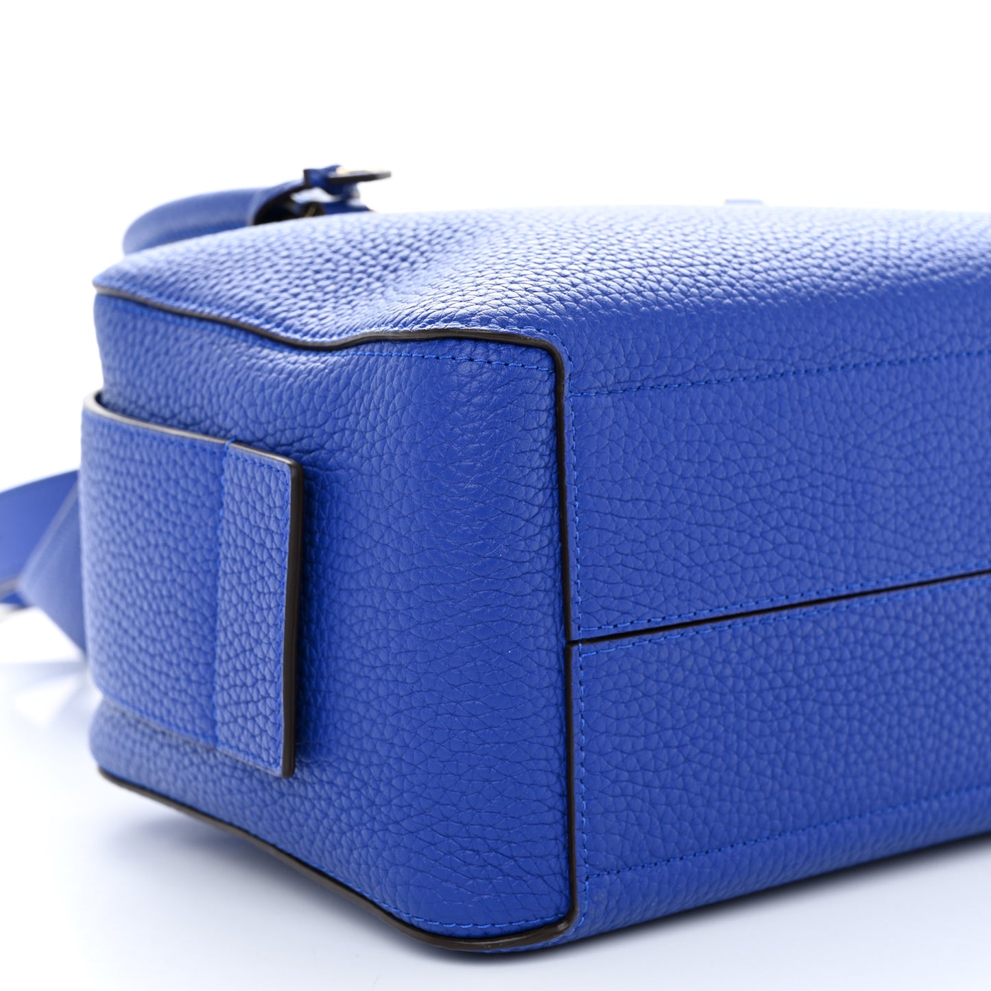 Taurillon Soft Cool Box MM Satchel Outremer