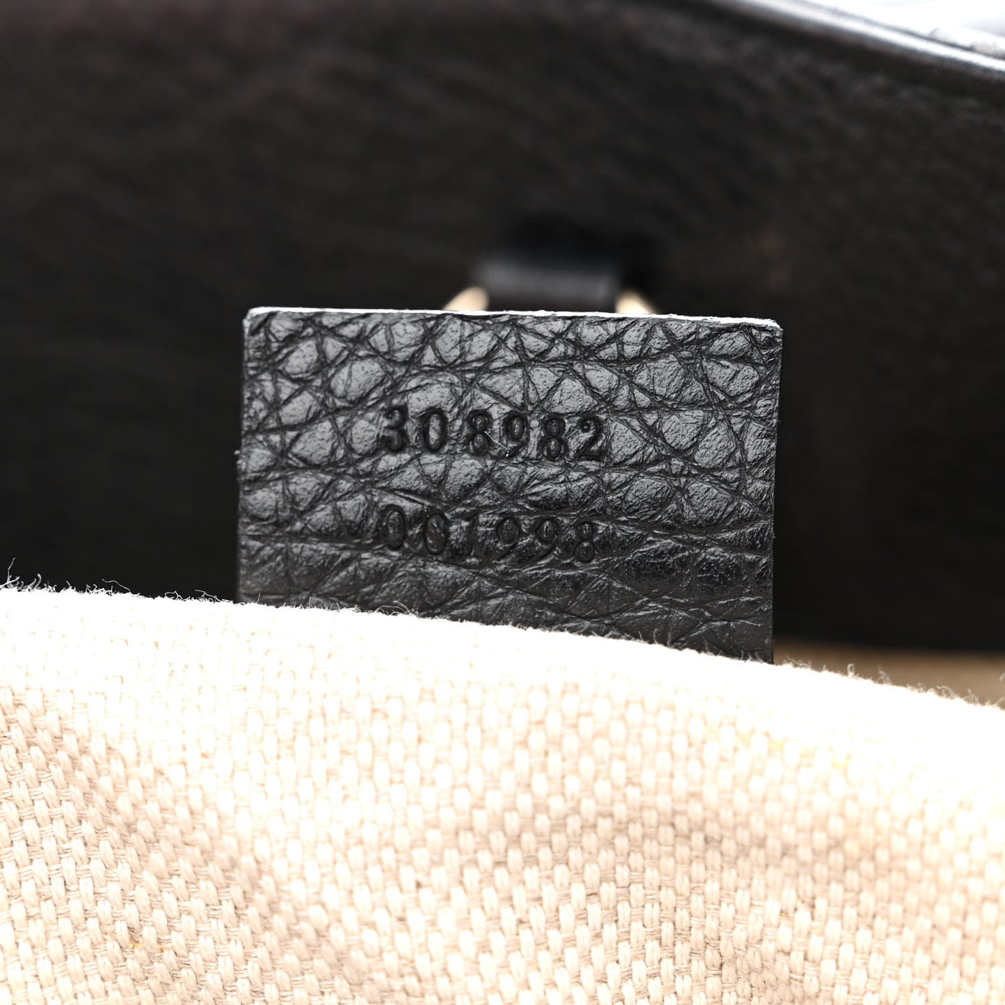 Pebbled Calfskin Medium Soho Chain Shoulder Bag Black