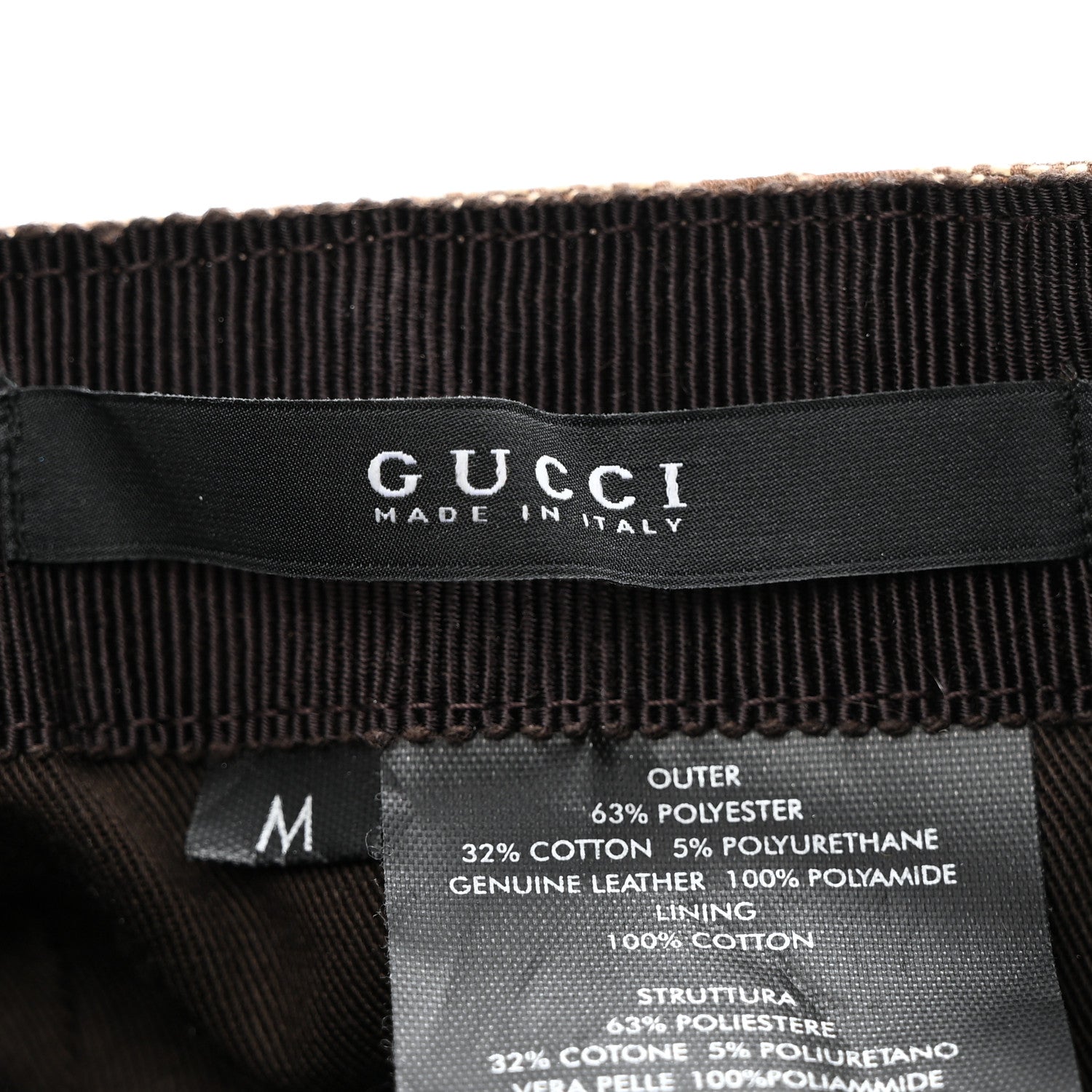 Gucci Monogram Web Baseball Hat M Beige 8 of 8