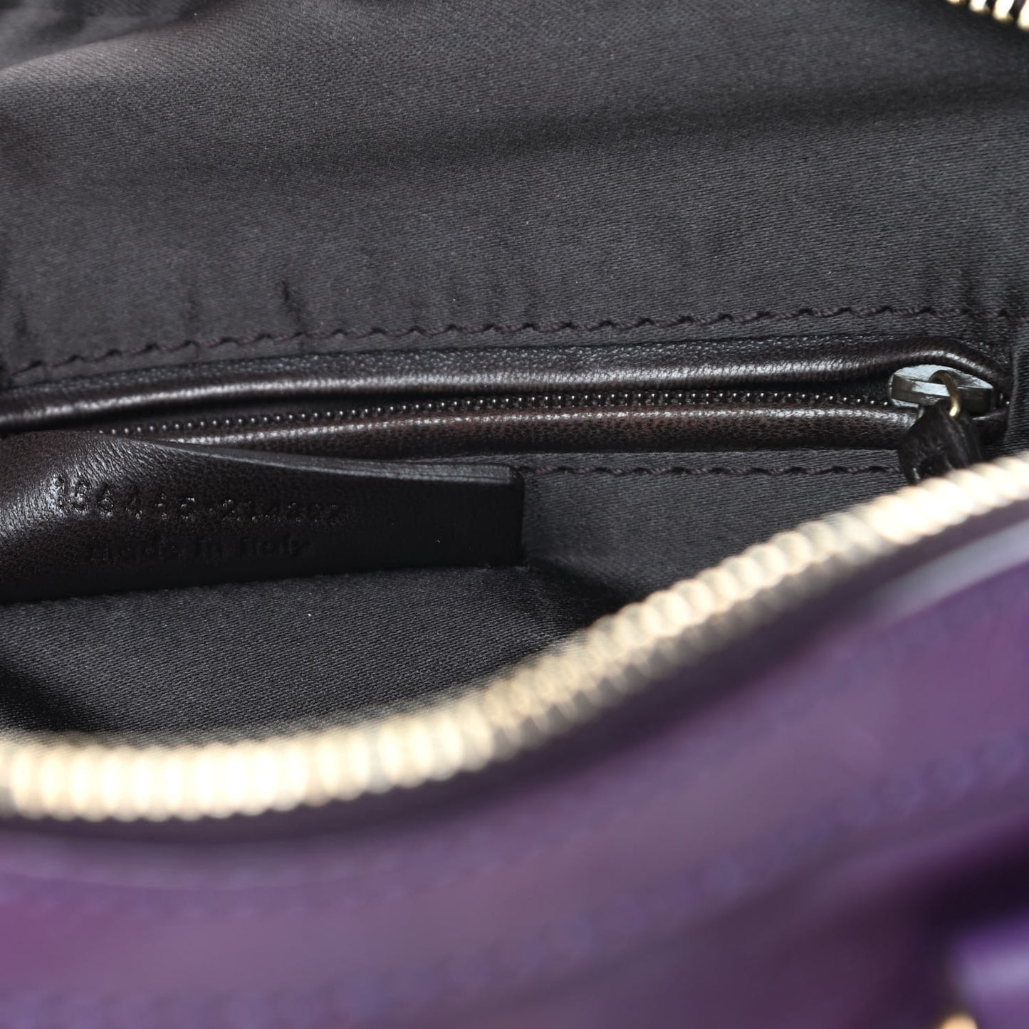 Calfskin Medium Muse Purple