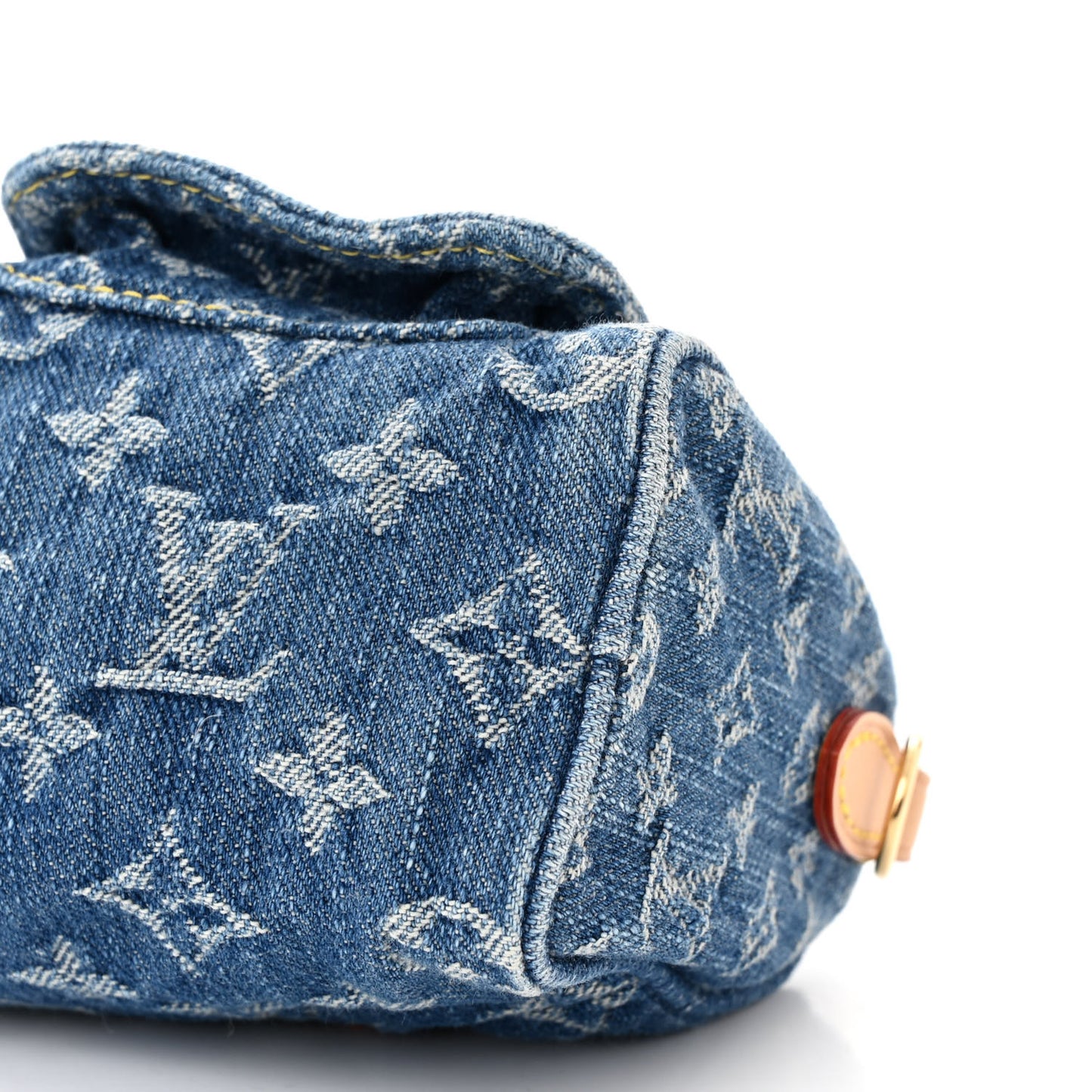 Monogram Denim Nano Speedy Blue