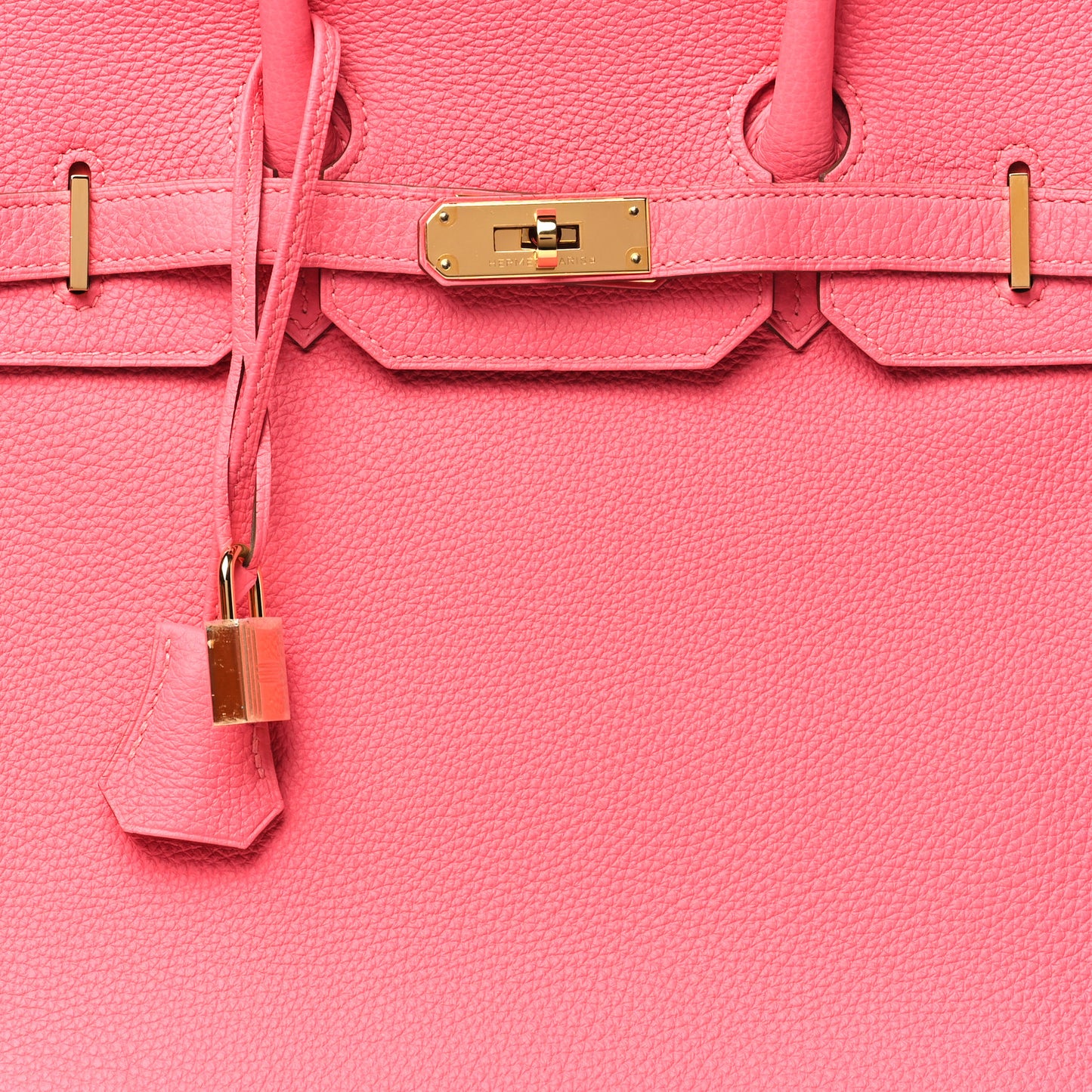 Togo Birkin 35 Rose Lipstick