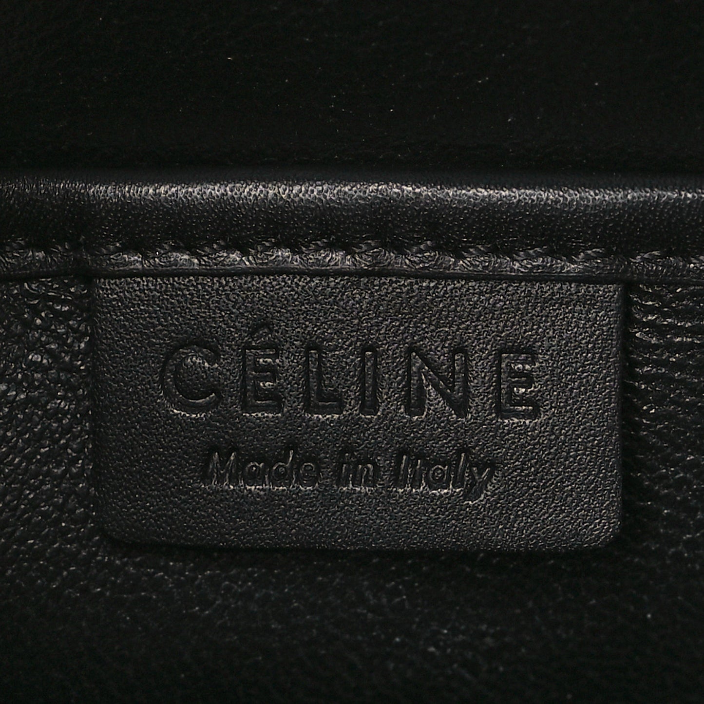 Drummed Calfskin Suede Nano Tri-Color Luggage Amber