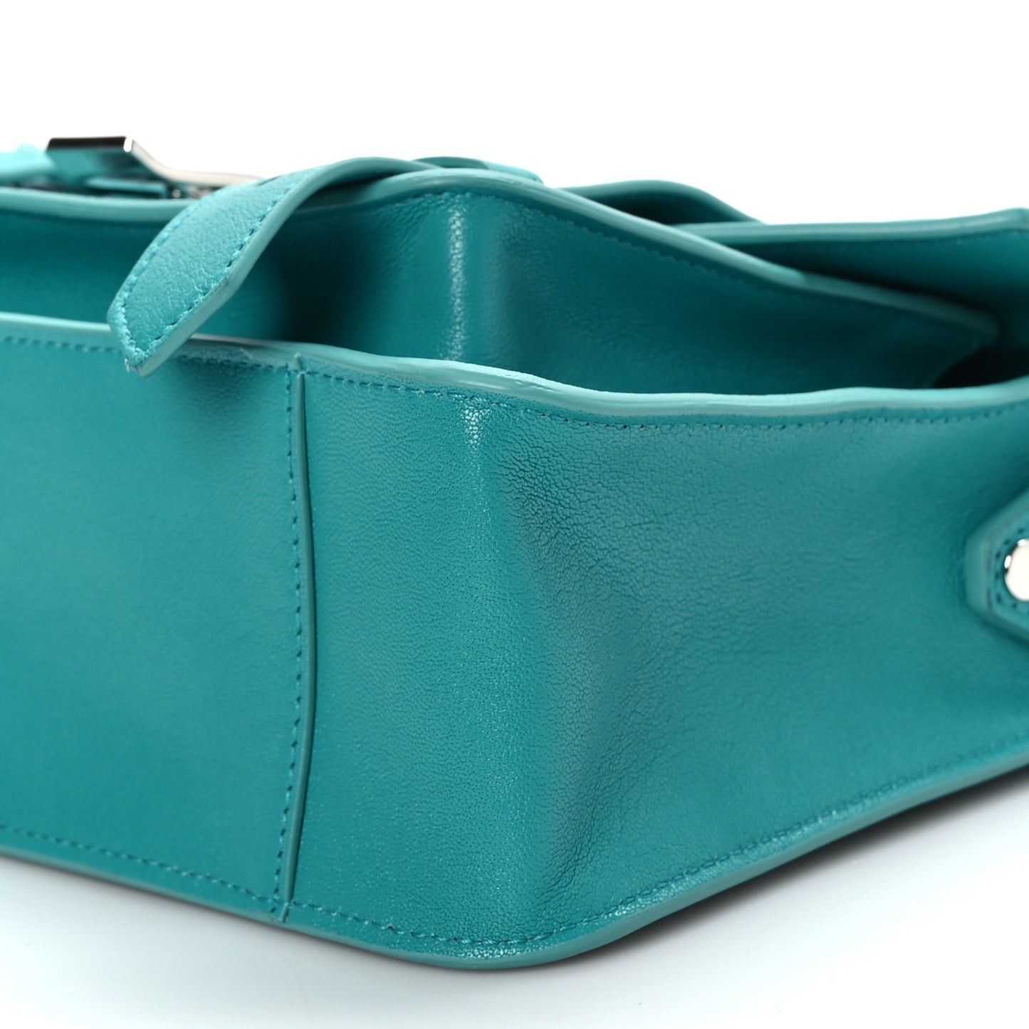 Lambskin Tiny PS1 Satchel Teal