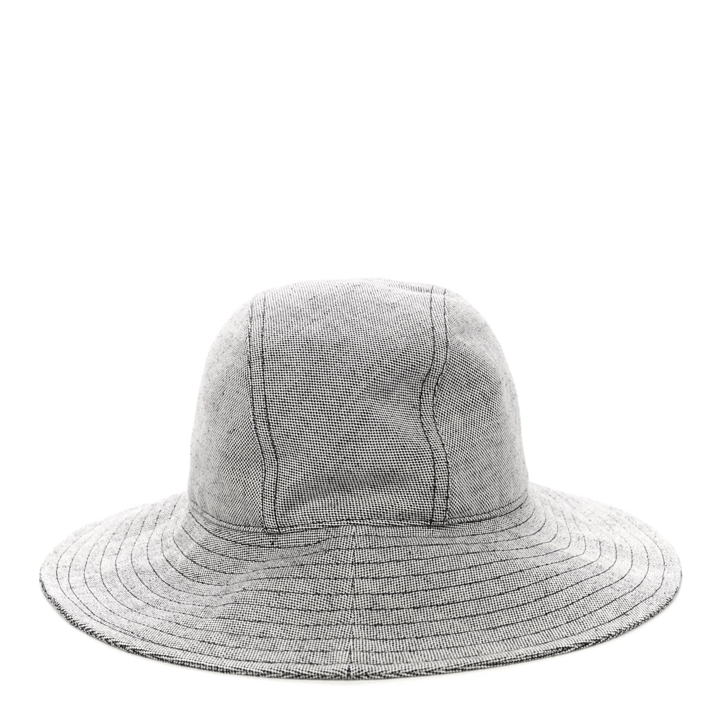 Linen Cotton Colette Bucket Hat 57 Black