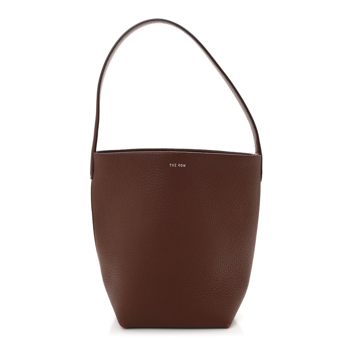 Grained Calfskin Small N/S Park Tote Cognac