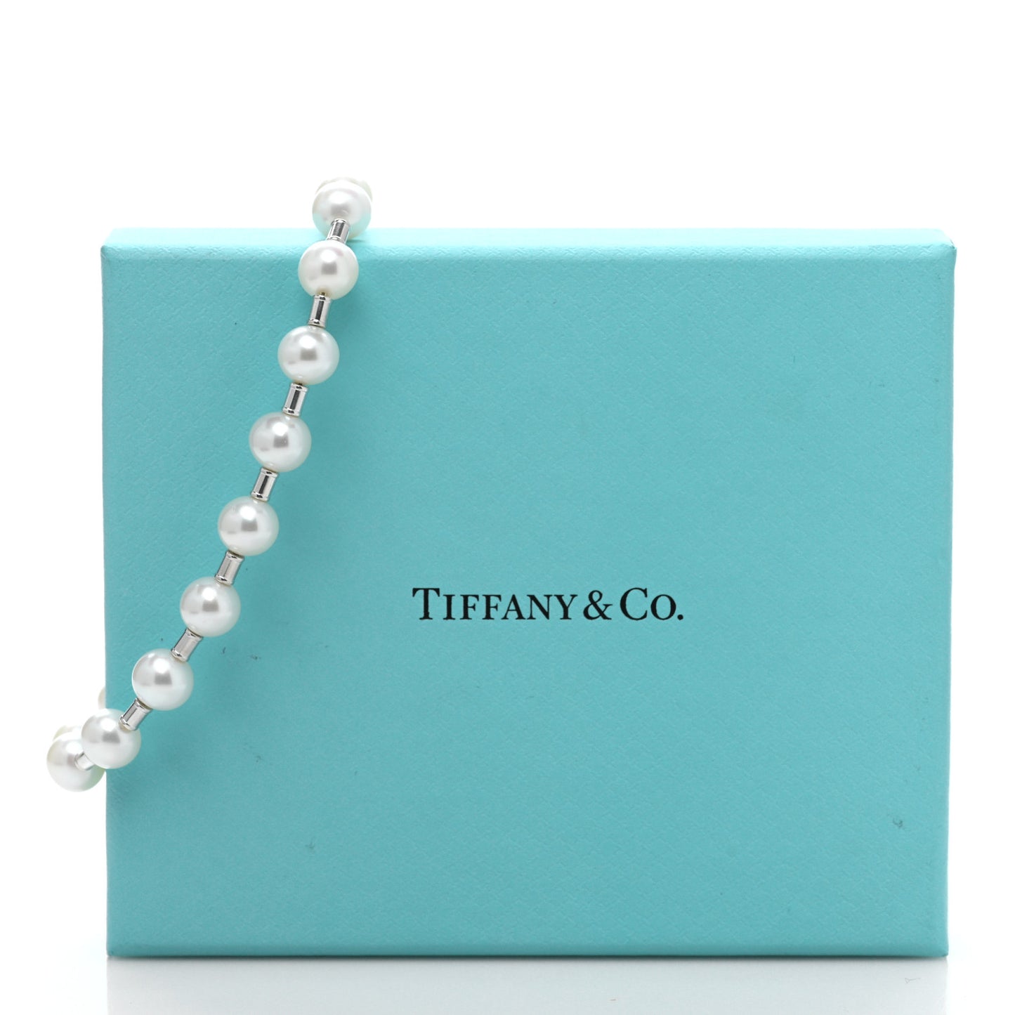 Sterling Silver Pearl 7-8mm HardWear Bracelet