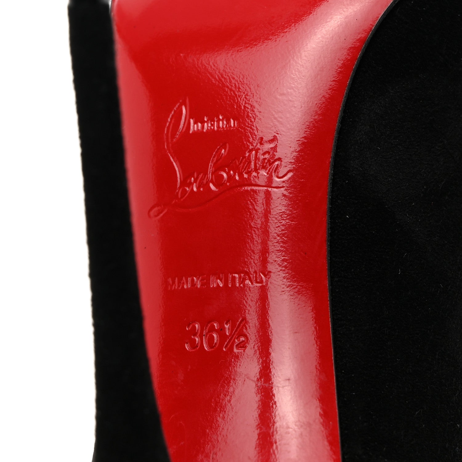 Christian Louboutin Veau Velours So Kate 120 Pumps 36.5 Black 7 of 8