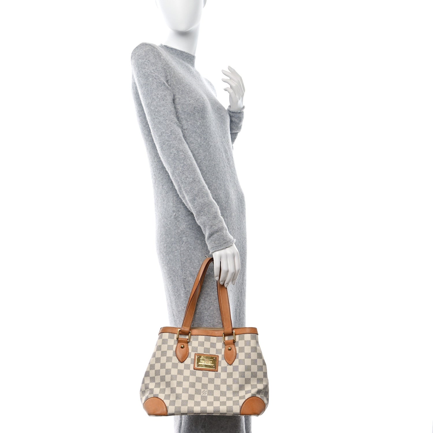 Louis Vuitton Damier Azur Hampstead PM 2 of 13