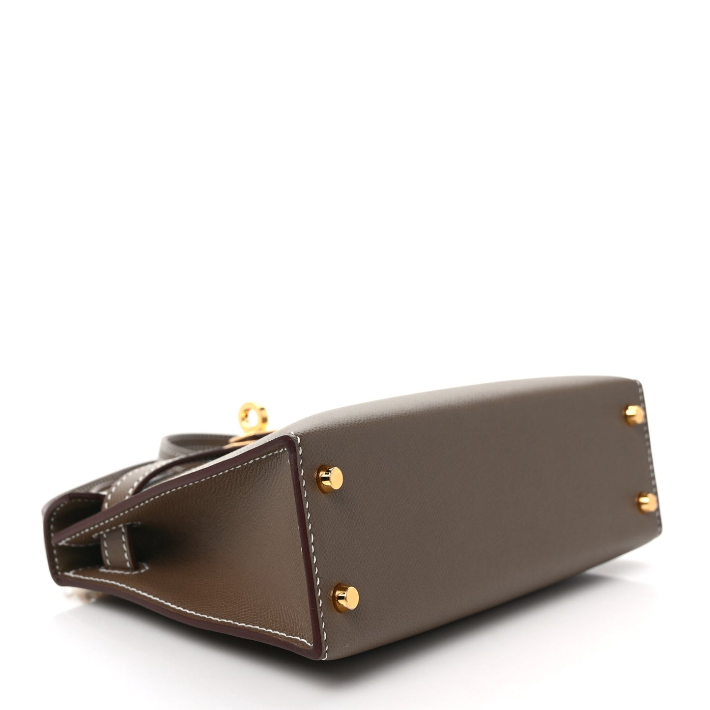 Epsom Mini Kelly Sellier 20 Etoupe