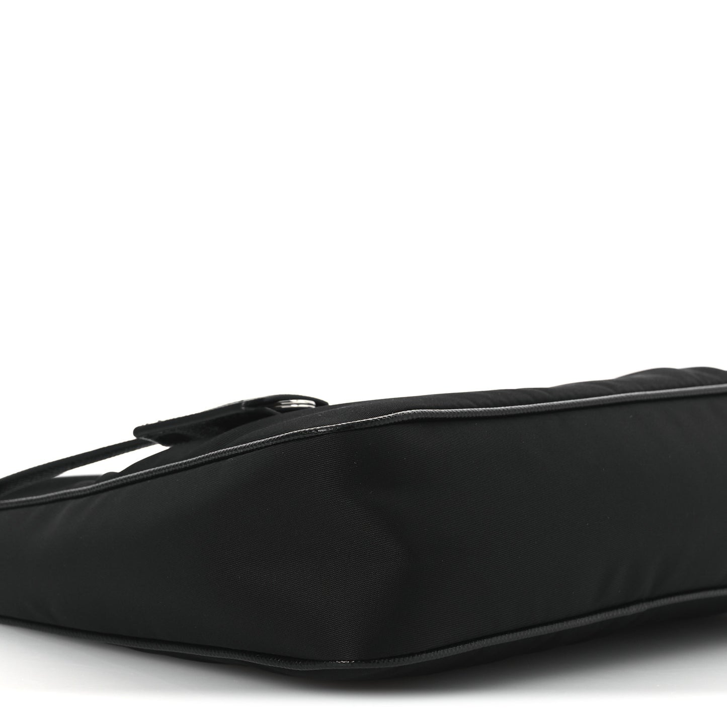 Tessuto Nylon Saffiano Mini Re-Edition 2005 Bag Black