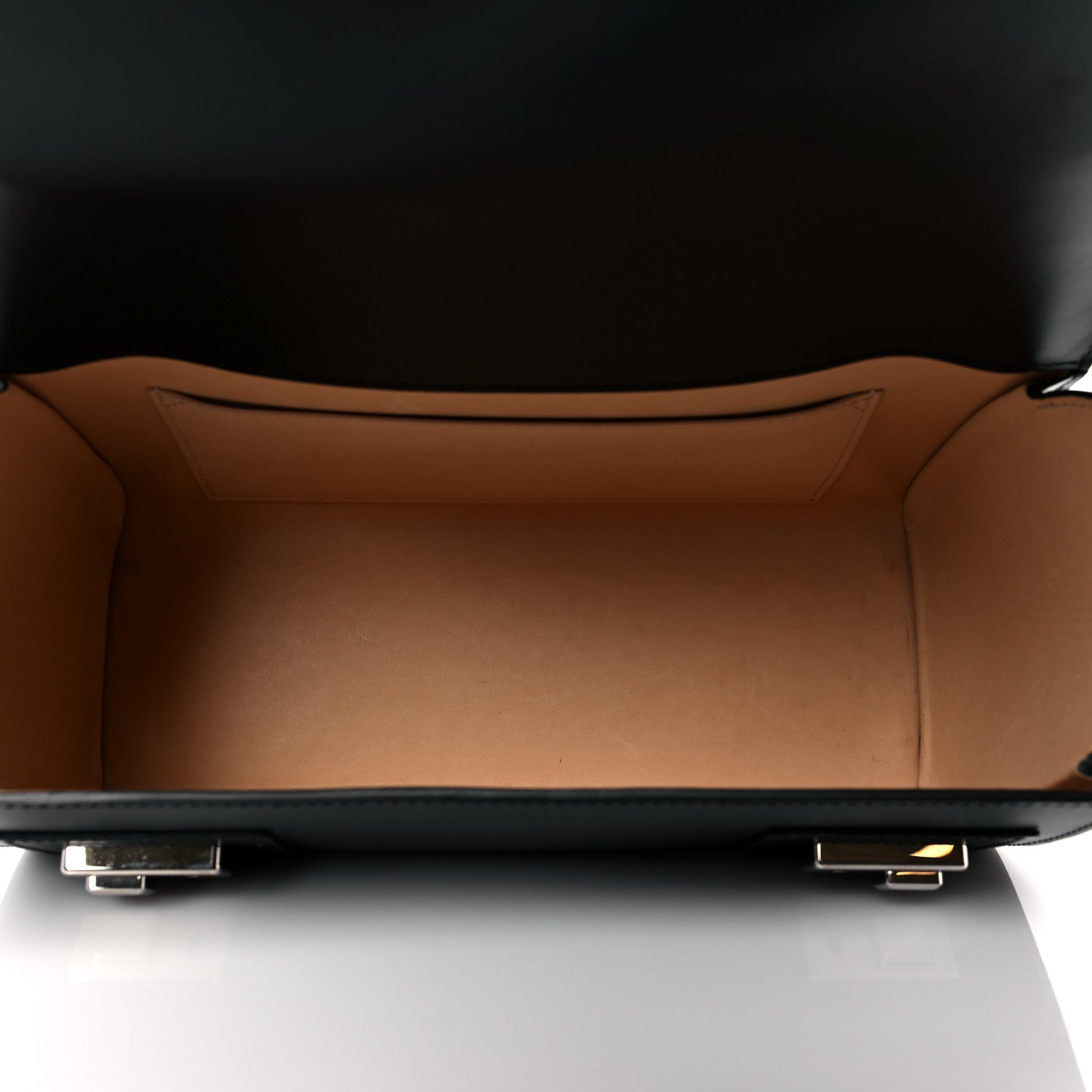 Moynat Box Calfskin Cabotin Black 5 of 9