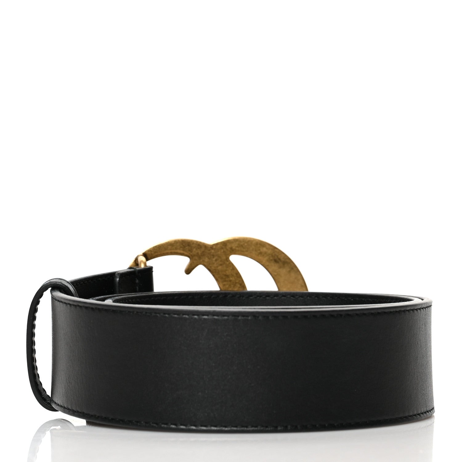 Gucci Calfskin Double G 40mm Belt 70 28 Black 2 of 7