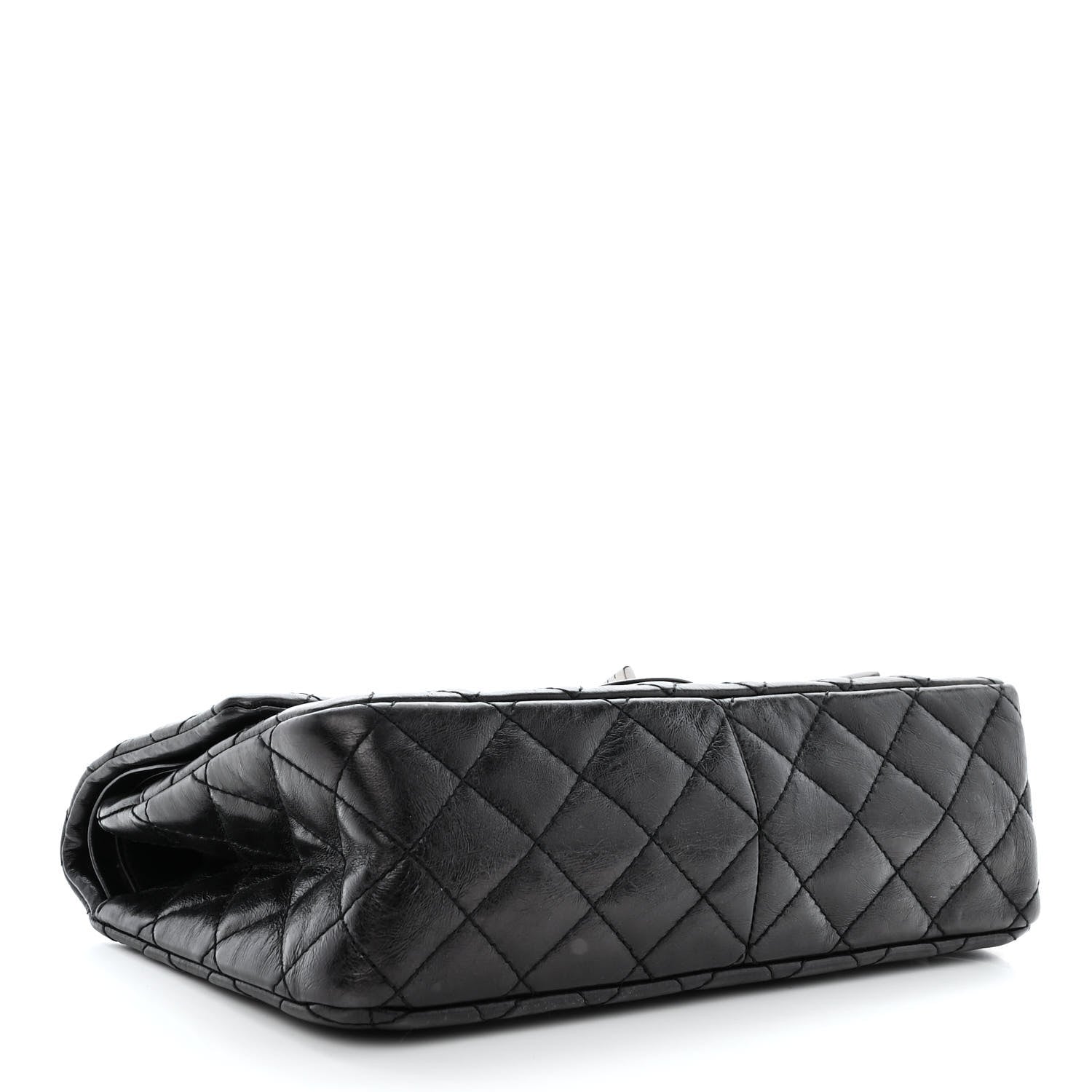 Chanel Aged Calfskin Quilted 2.55 Reissue 226 Flap Black 4 of 14