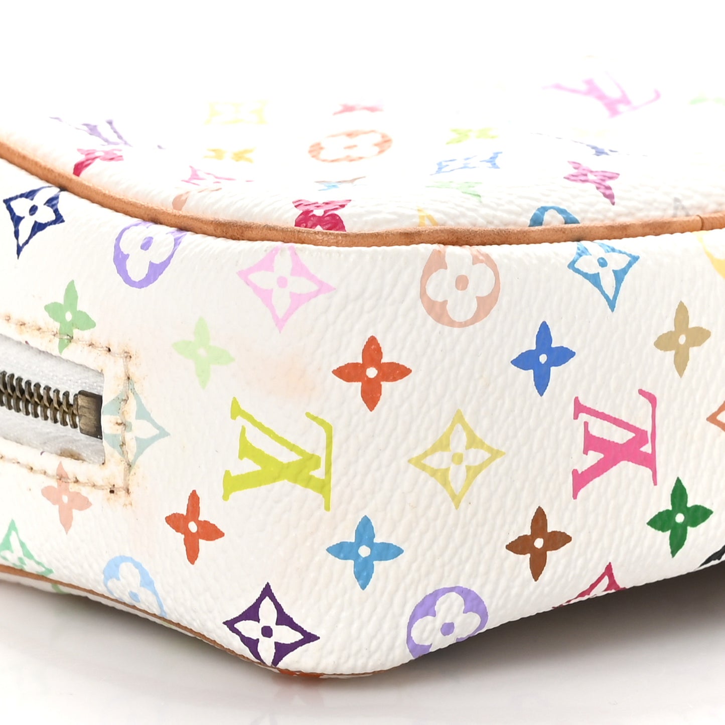 Monogram Multicolor Trousse Wapity White