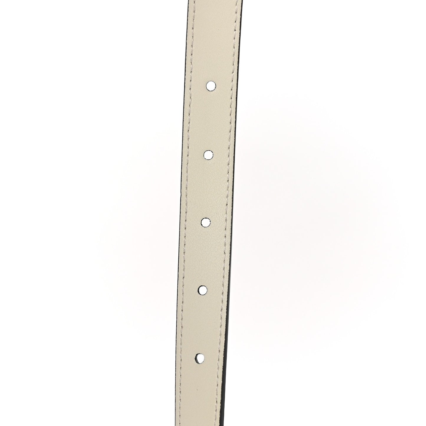 Calfskin Double G 20mm Belt 90 36 Mystic White