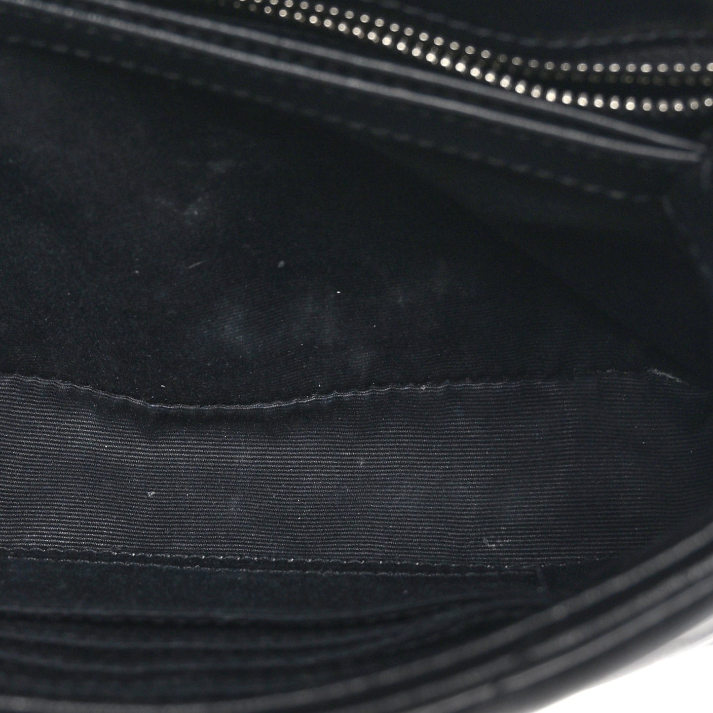 Calfskin Y Quilted Monogram Toy Loulou Crossbody Bag Black