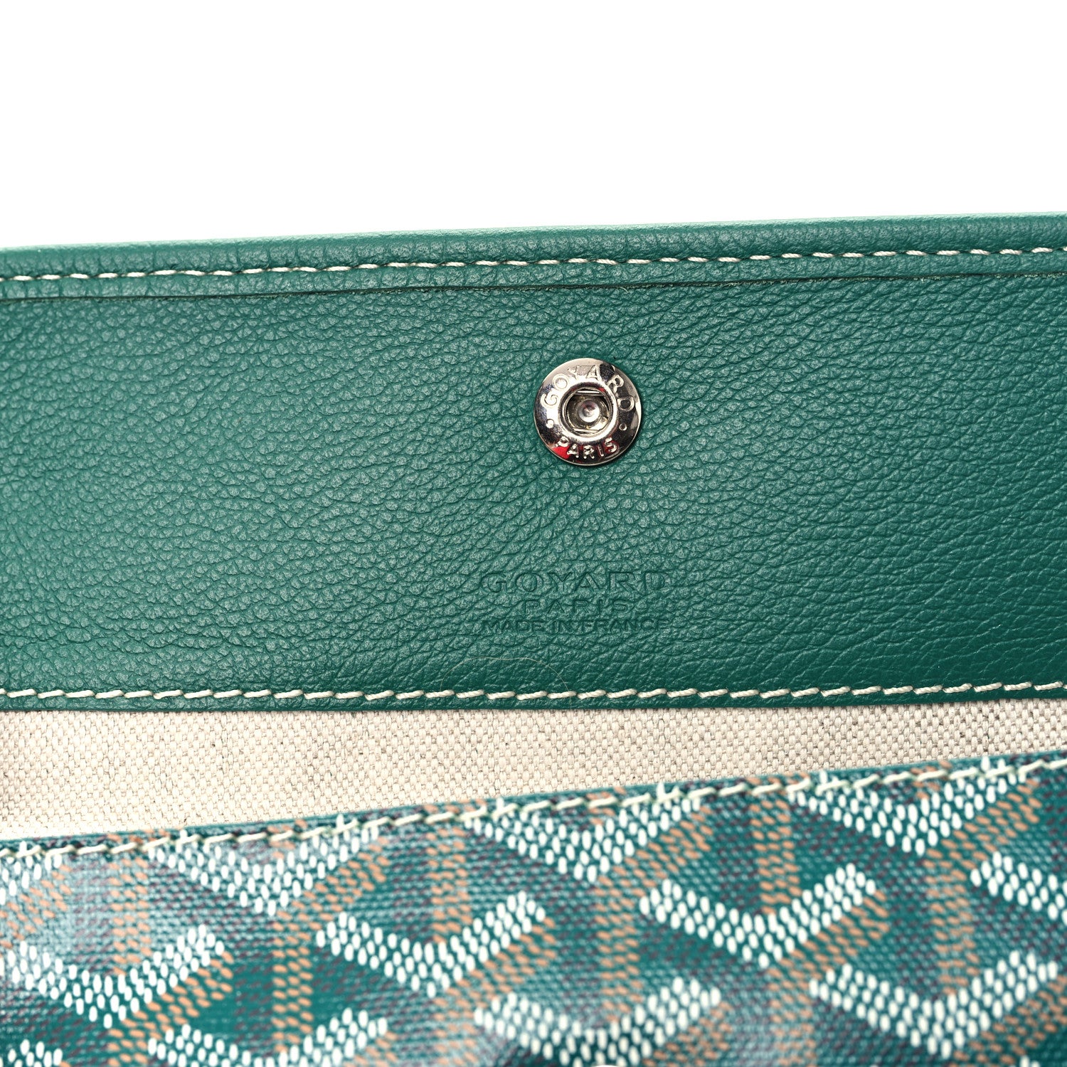 Goyard Goyardine Saint Louis PM Green 7 of 11