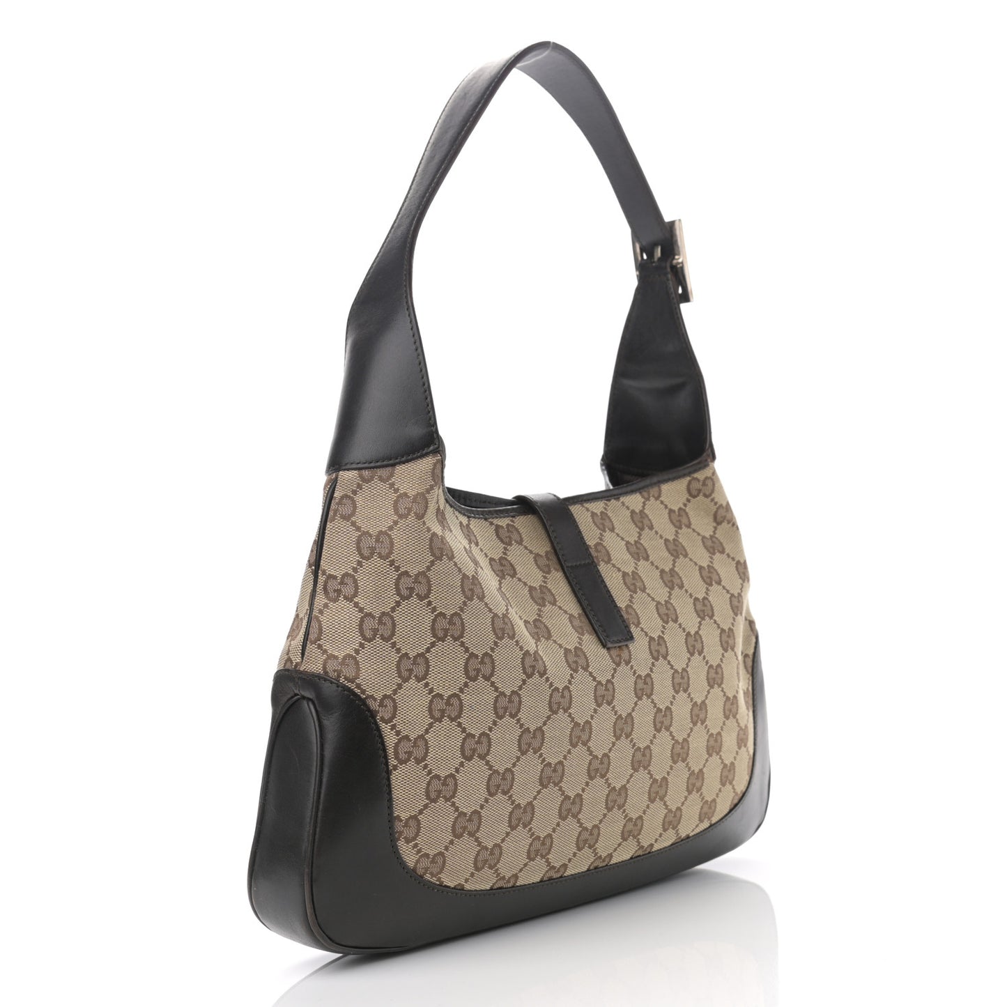 Monogram Web Jackie O Hobo Dark Brown