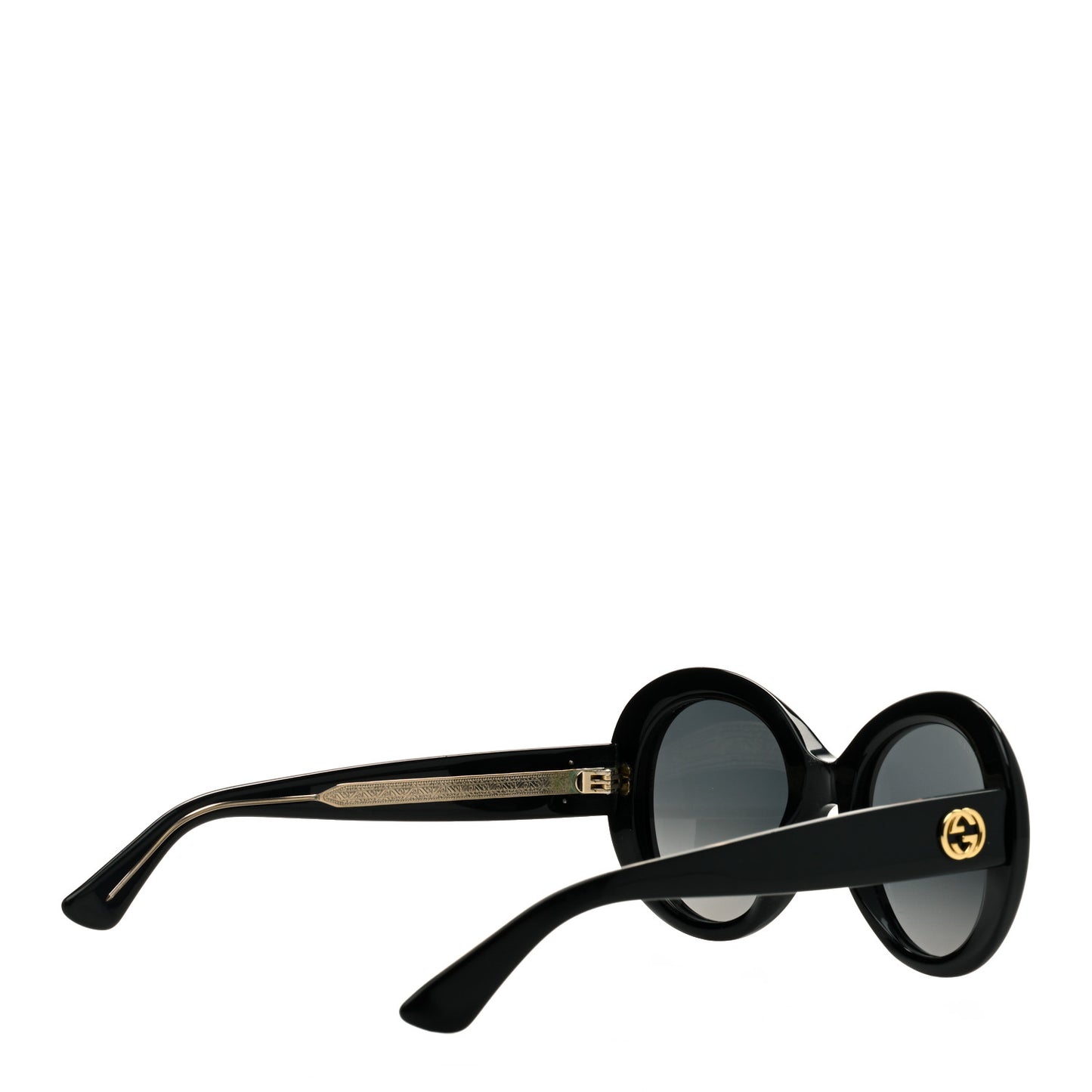 Round Sunglasses GG0140SA Black