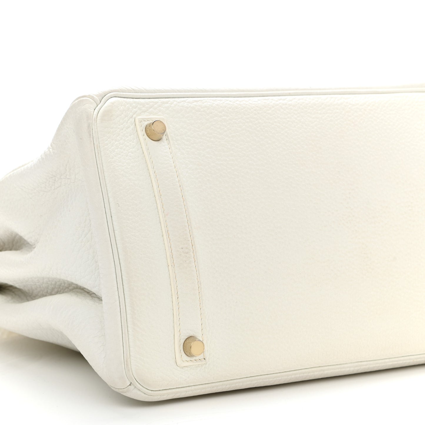 Taurillon Clemence Birkin 35 White