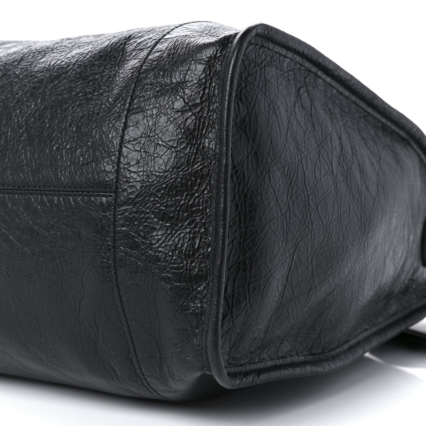 Fluffy Calfskin Morpheus Weekender Duffle Black