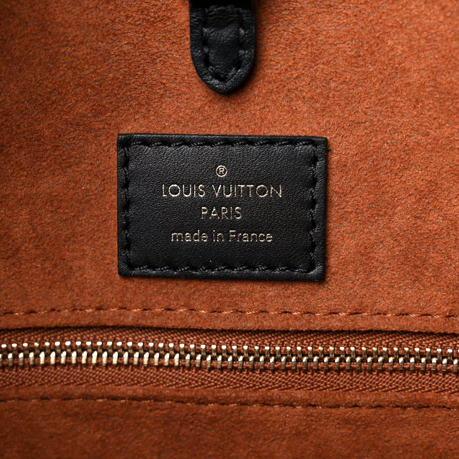 Louis Vuitton Empreinte Monogram Giant Wild At Heart Onthego MM Caramel 6 of 8