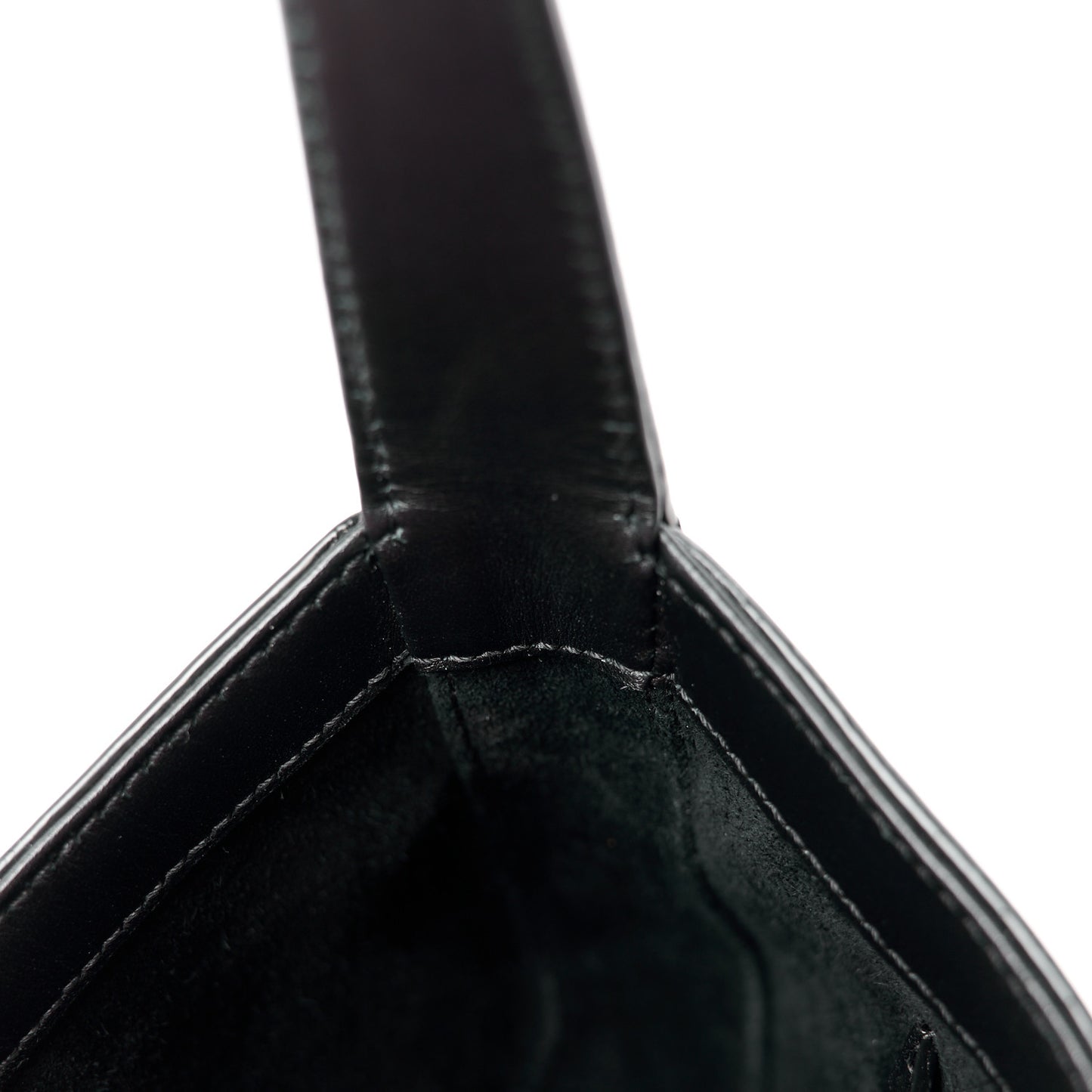 Smooth Calfskin Le 5 A 7 Mini Hobo Black