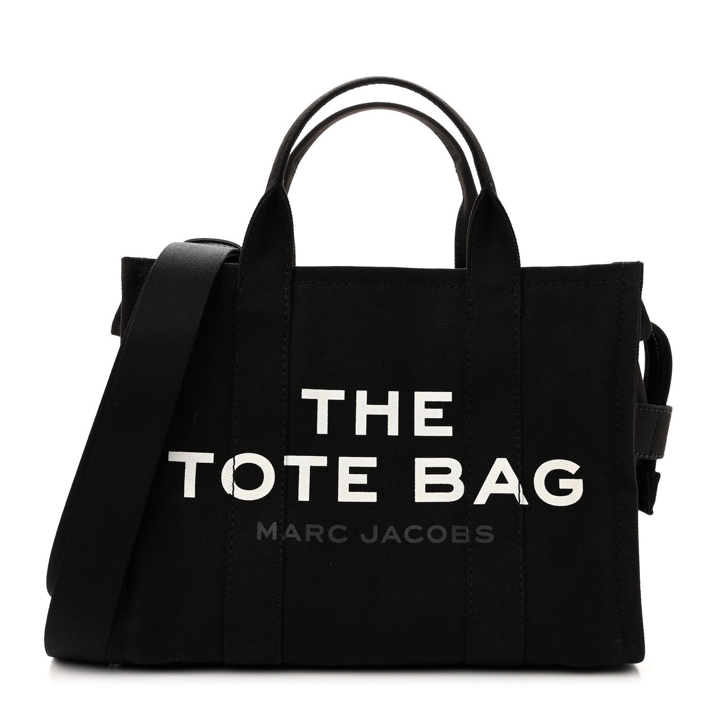 Cotton Canvas Medium The Tote Black