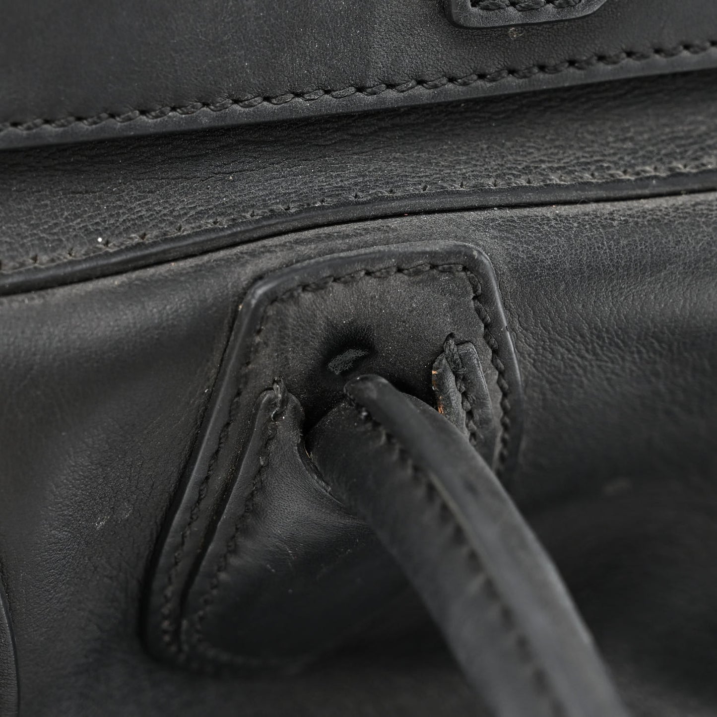 Smooth Calfskin Mini Luggage Black