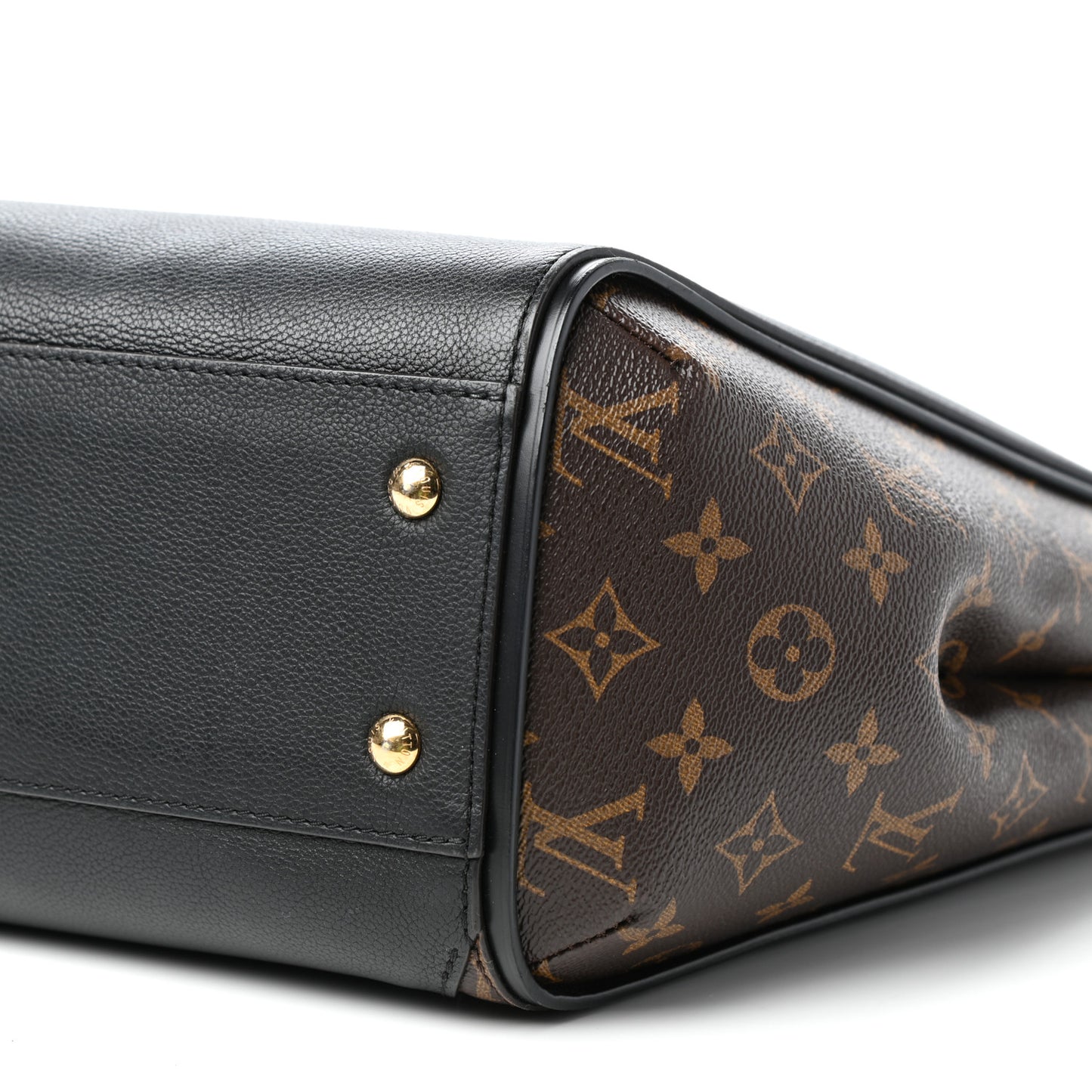 Calfskin Monogram Kimono Tote Black