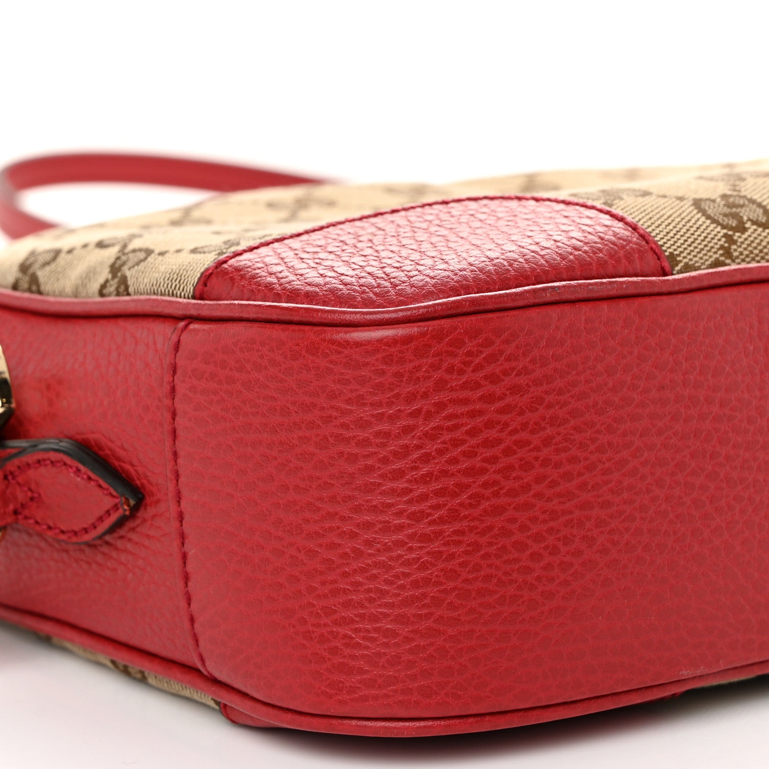 Gucci Monogram Mini Bree Messenger Bag Red 9 of 10