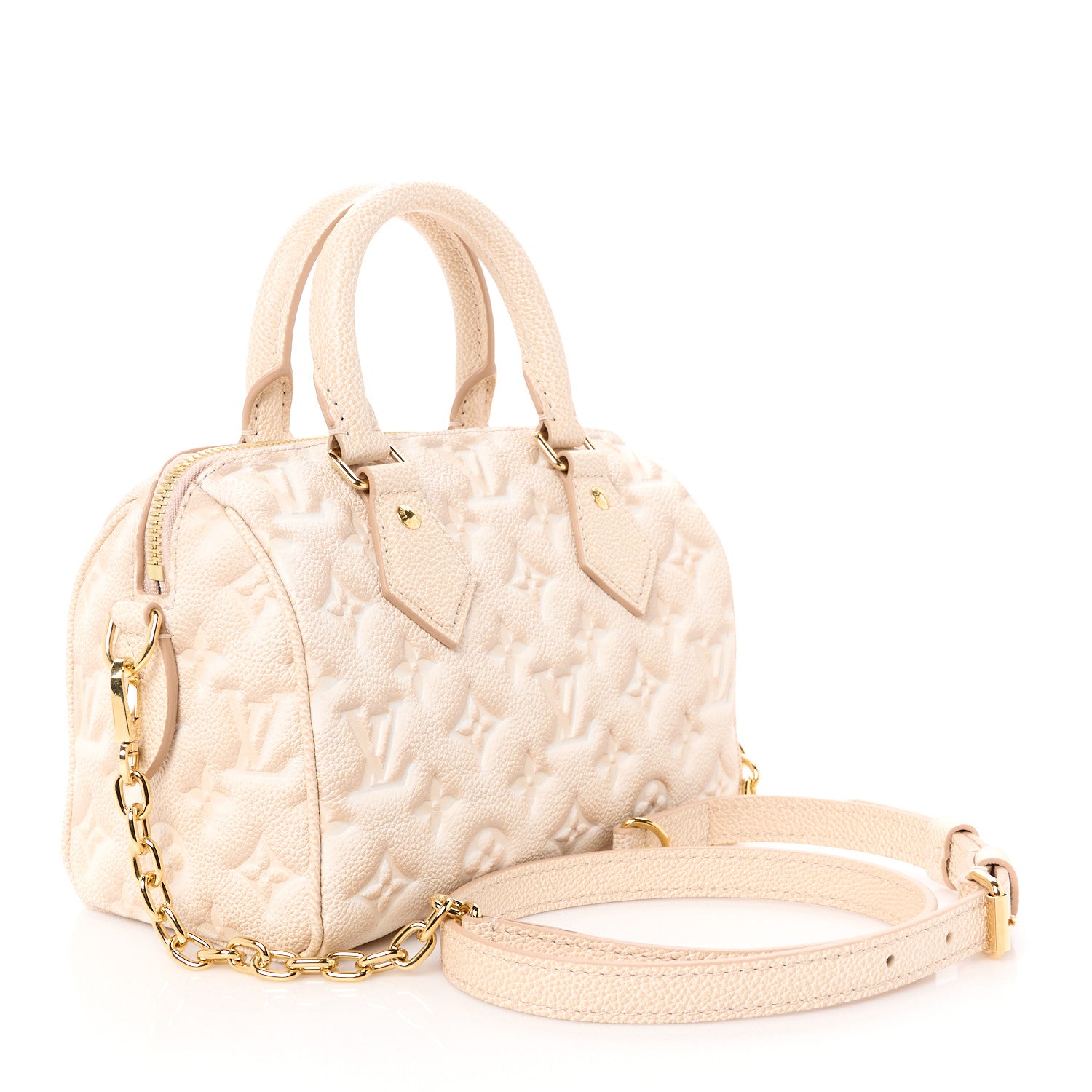 Louis Vuitton Empreinte Monogram Summer Stardust Speedy Bandouliere 20 Beige Clair 3 of 12