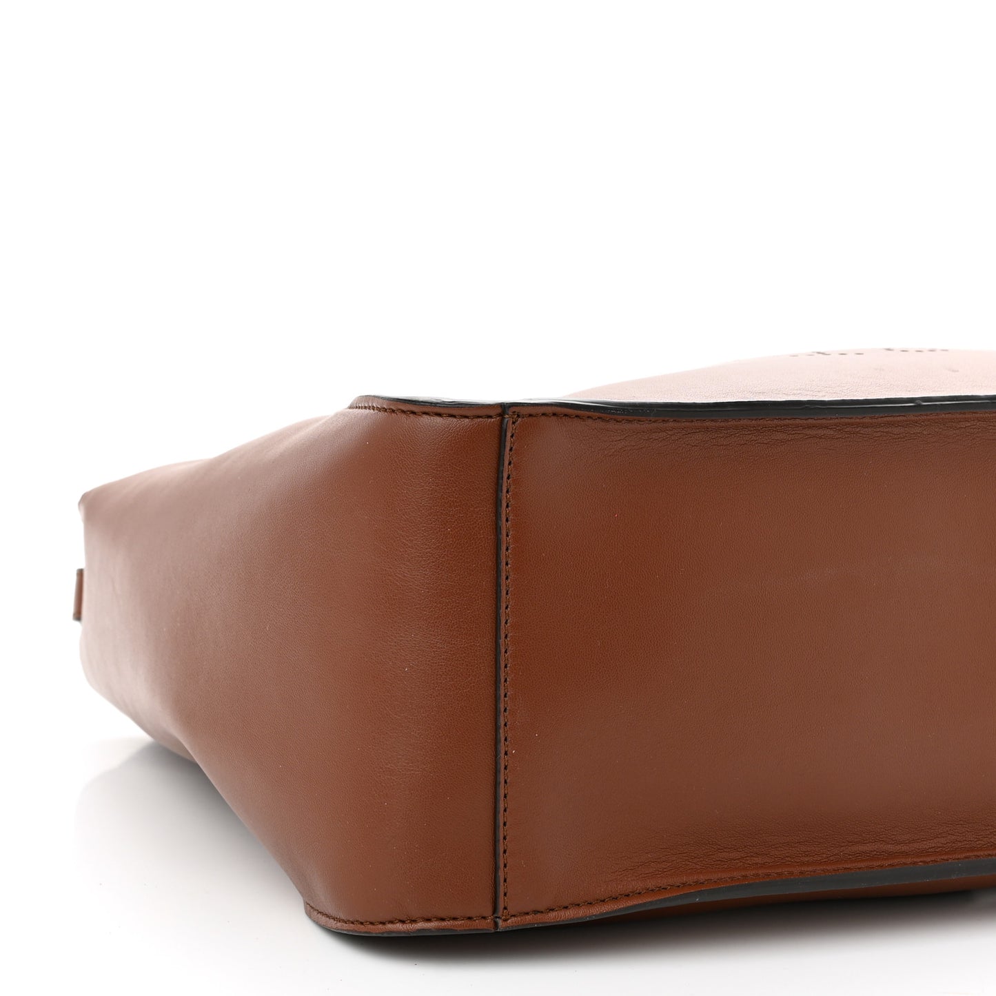 Eco Alter Nappa Perforated Logo Crossbody Cinnamon