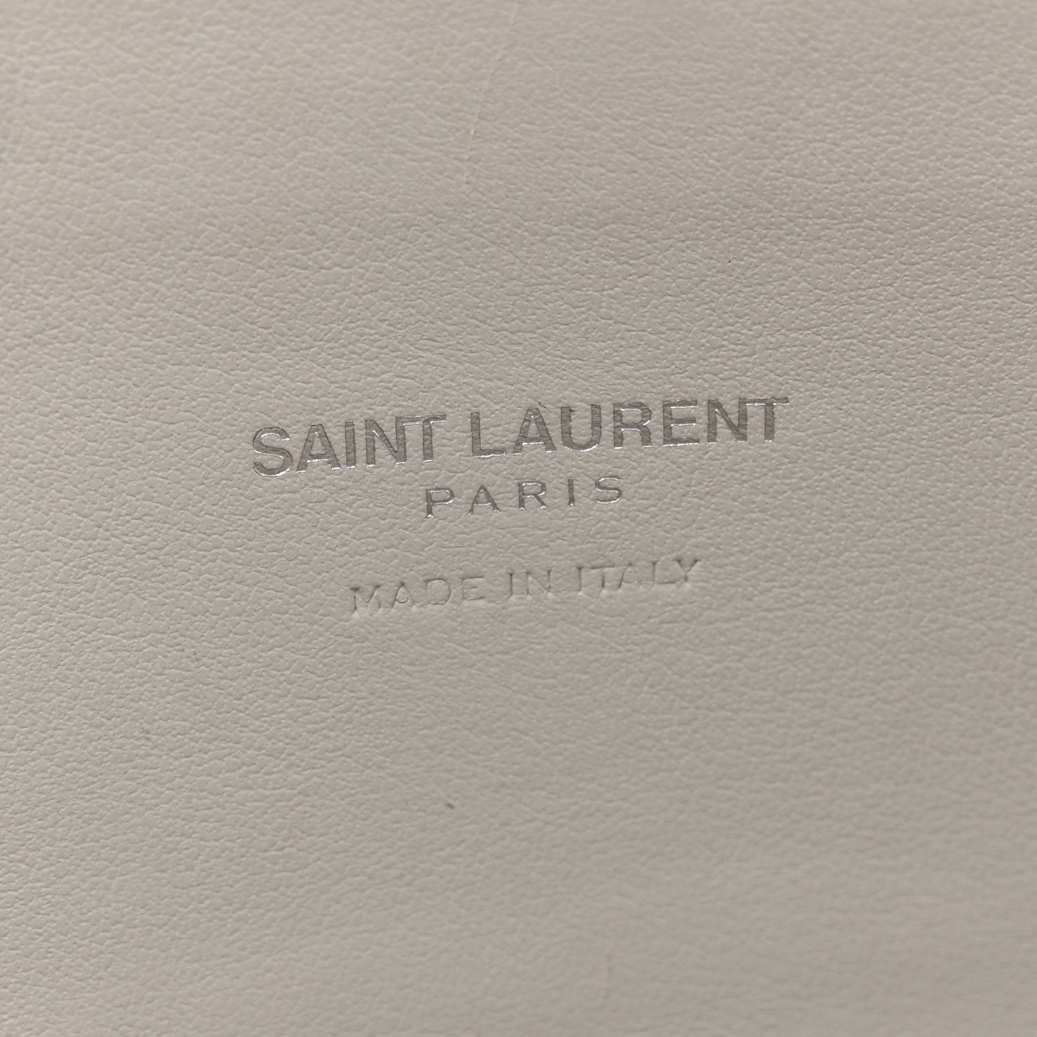Saint Laurent Calfskin Crocodile Embossed Baby Sac De Jour Gris Perle 6 of 20