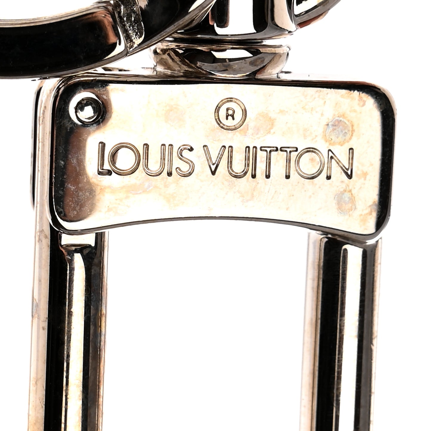 Calfskin Dog Bag Charm Key Holder